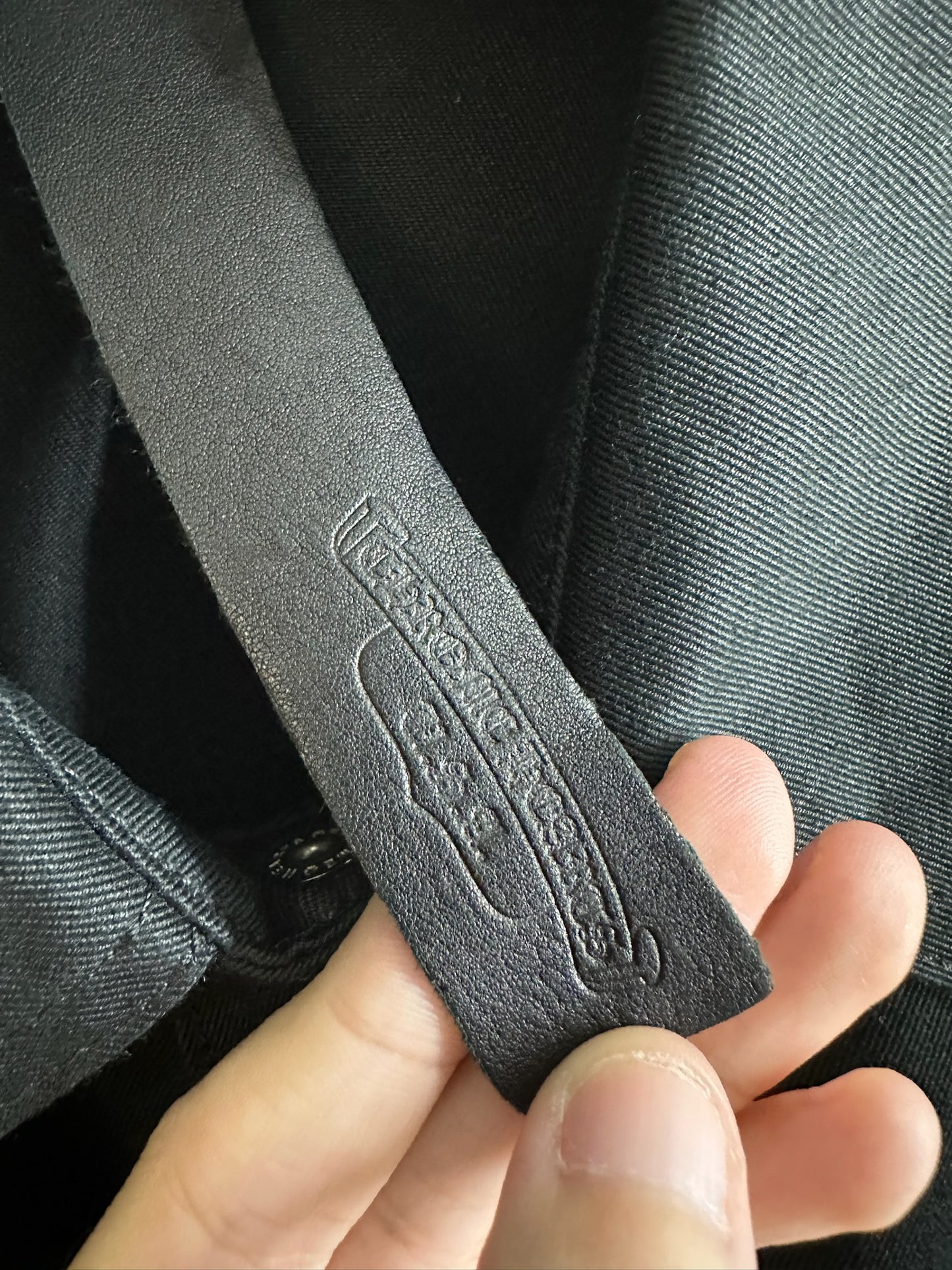 Chrome Hearts patch work dog jacket