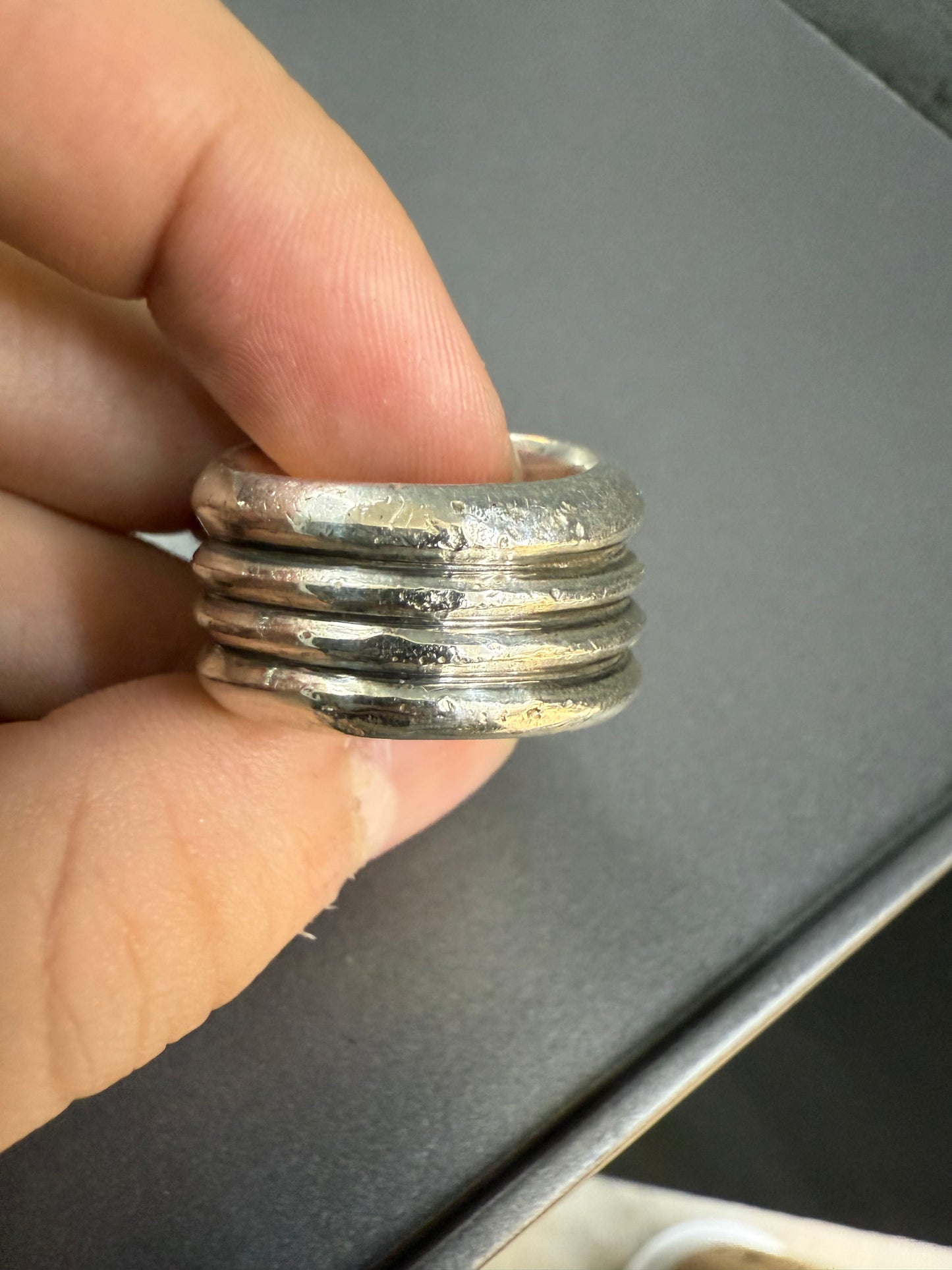 Chrome Hearts Dagger heart ring