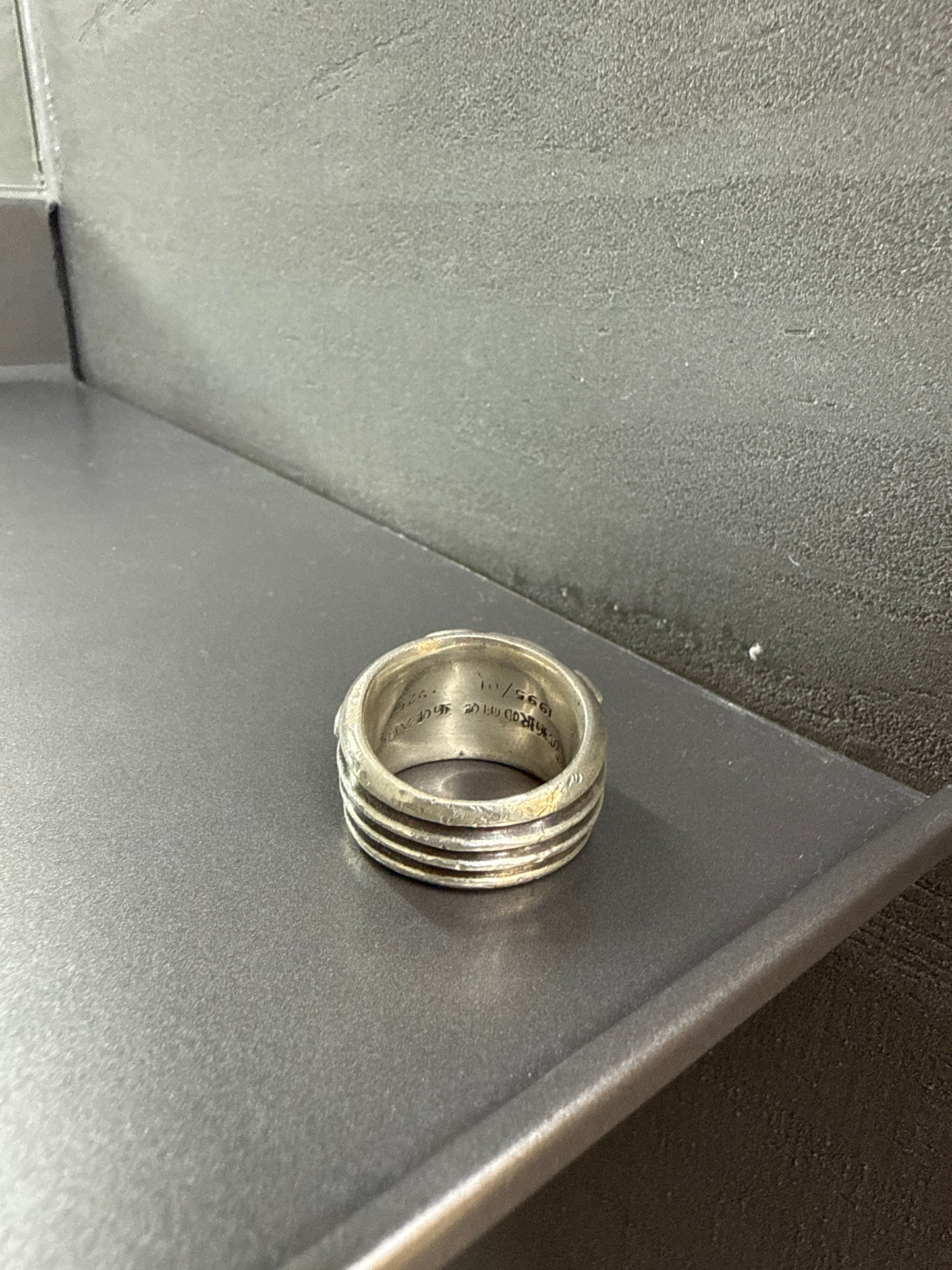 Chrome Hearts Dagger heart ring