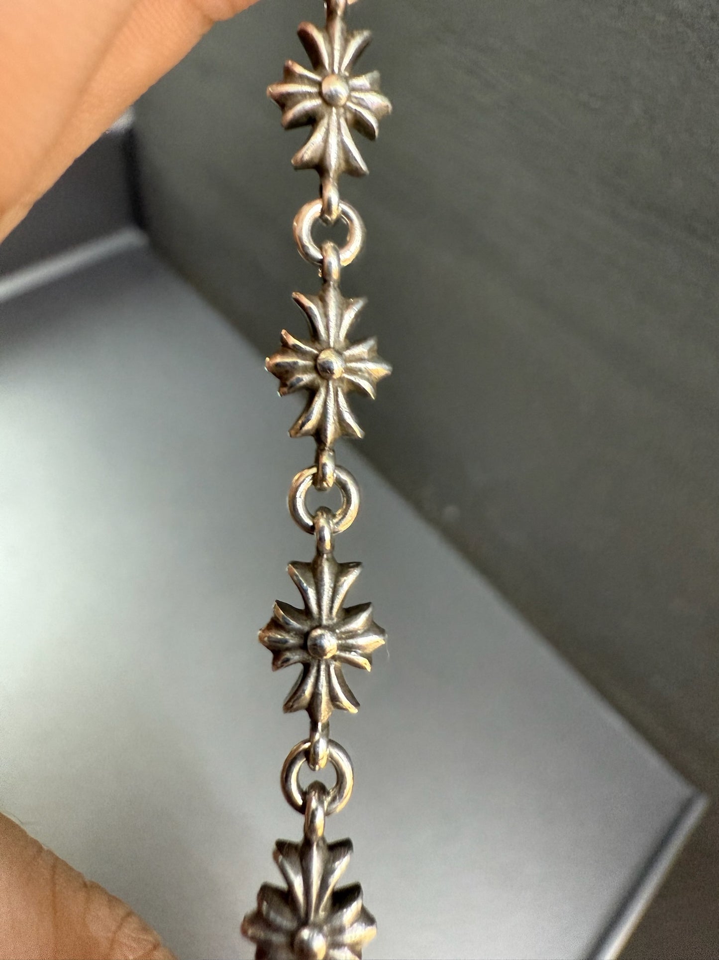 Chrome Hearts Tiny E bracelet 13links