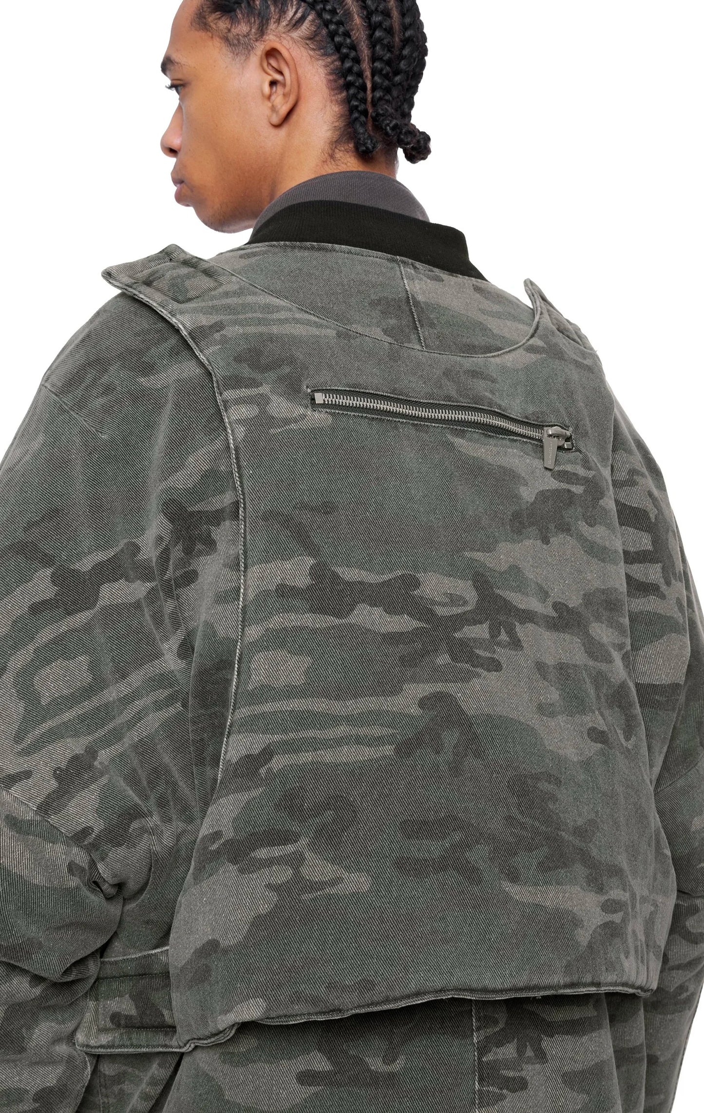 ADF CAMO BOMBER JACKET