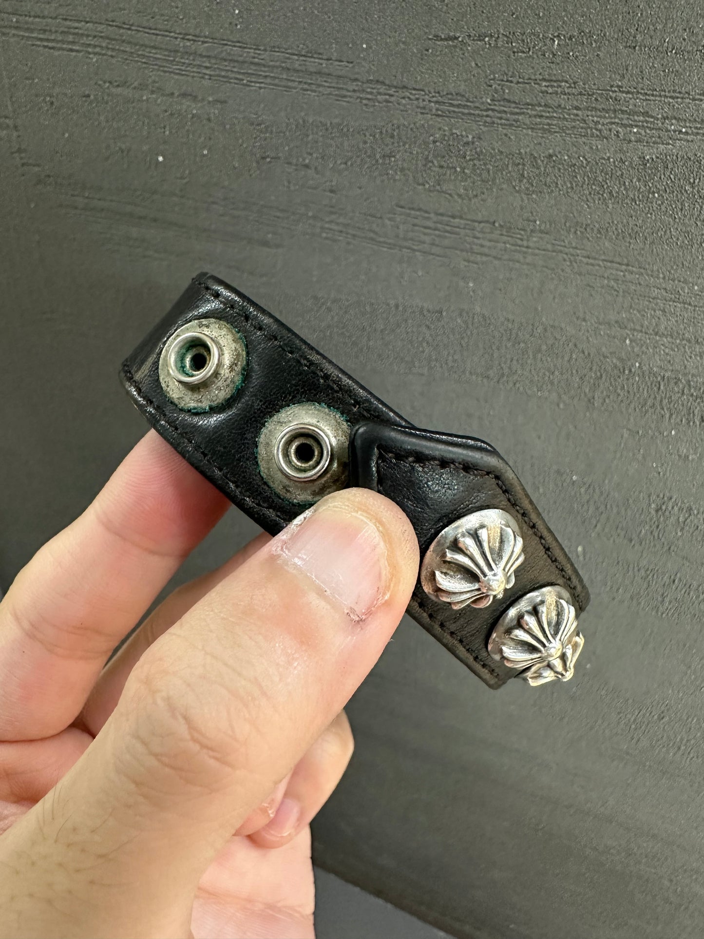 Chrome Hearts Leather Bracelet