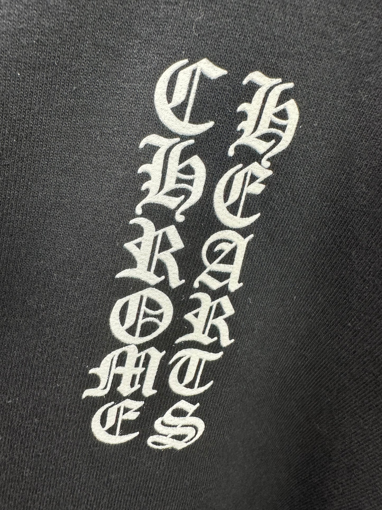 Chrome Hearts Gothic Script Zip-up Hoodie