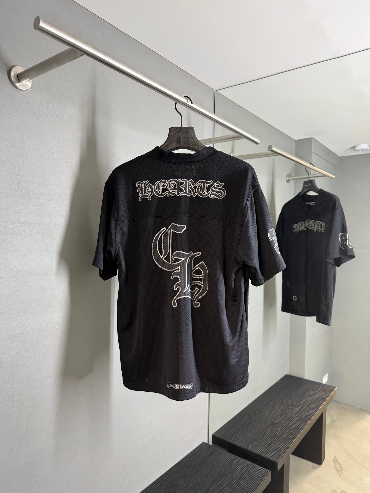 Chrome Hearts mesh jersey