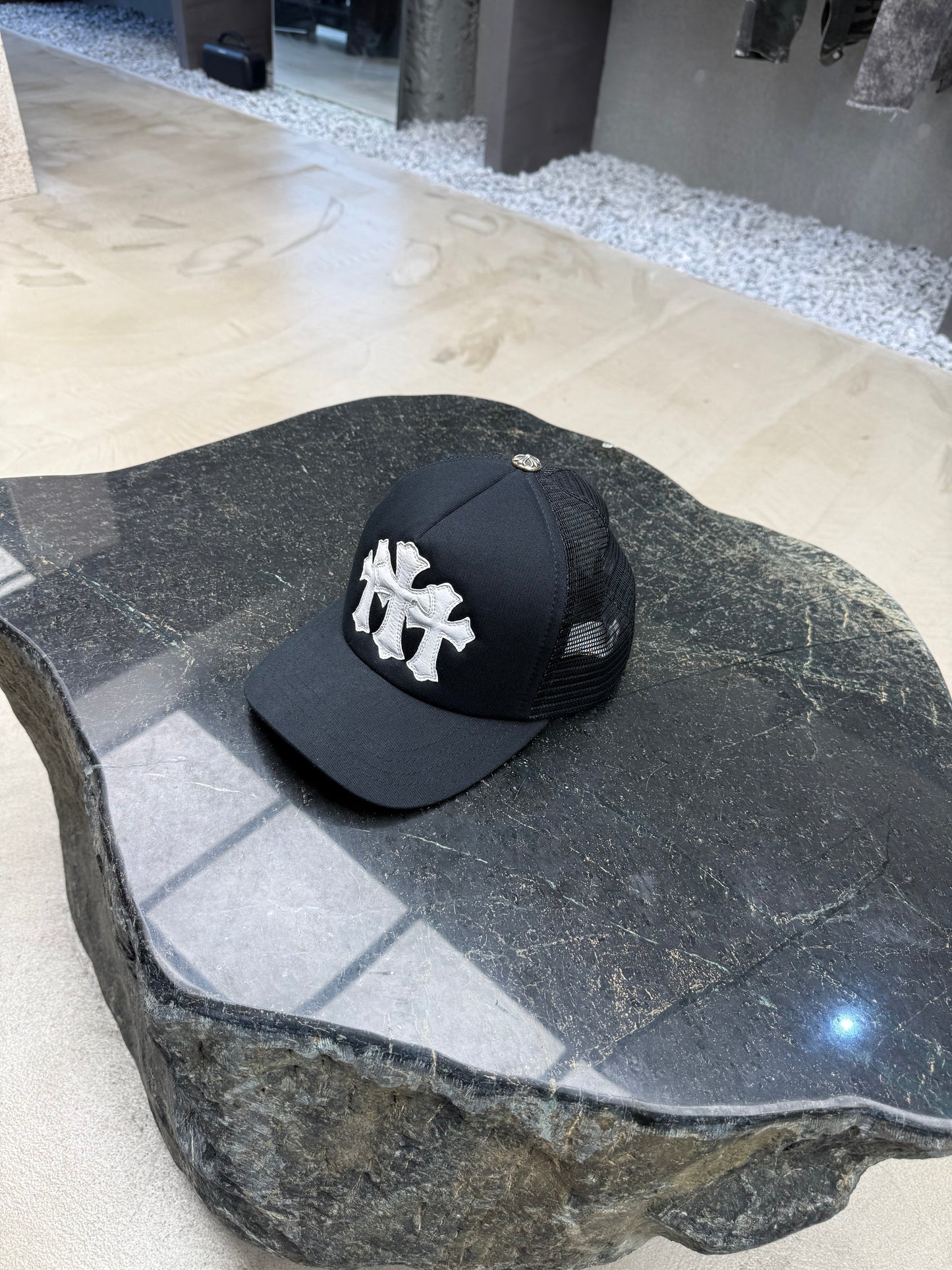 Chrome Hearts Cemetery Cross cap