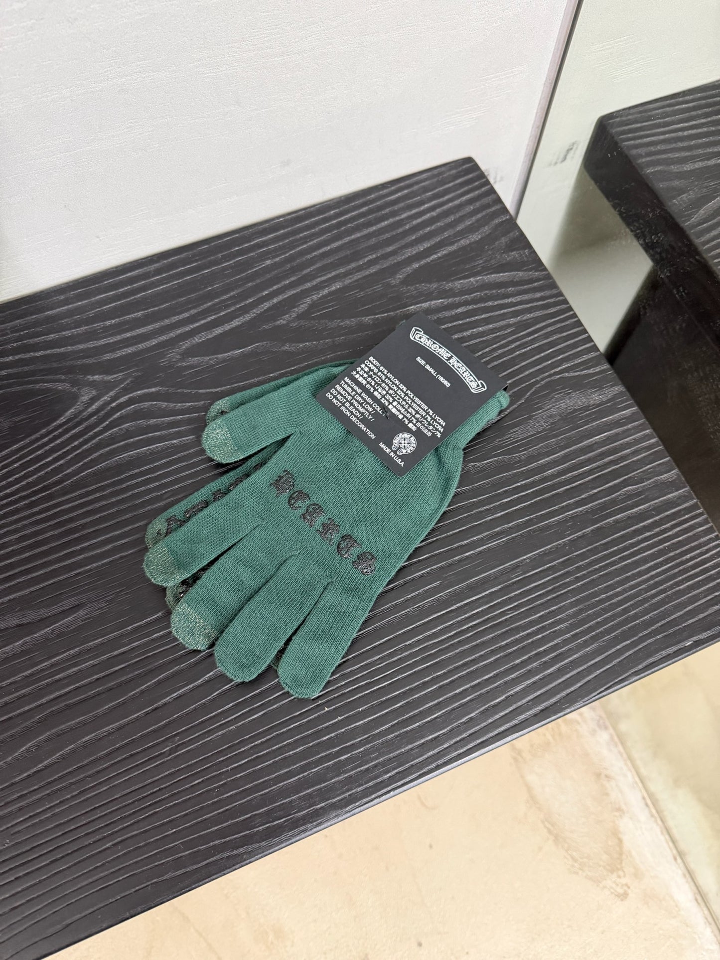 Chrome Hearts Cross Logo Work Gloves