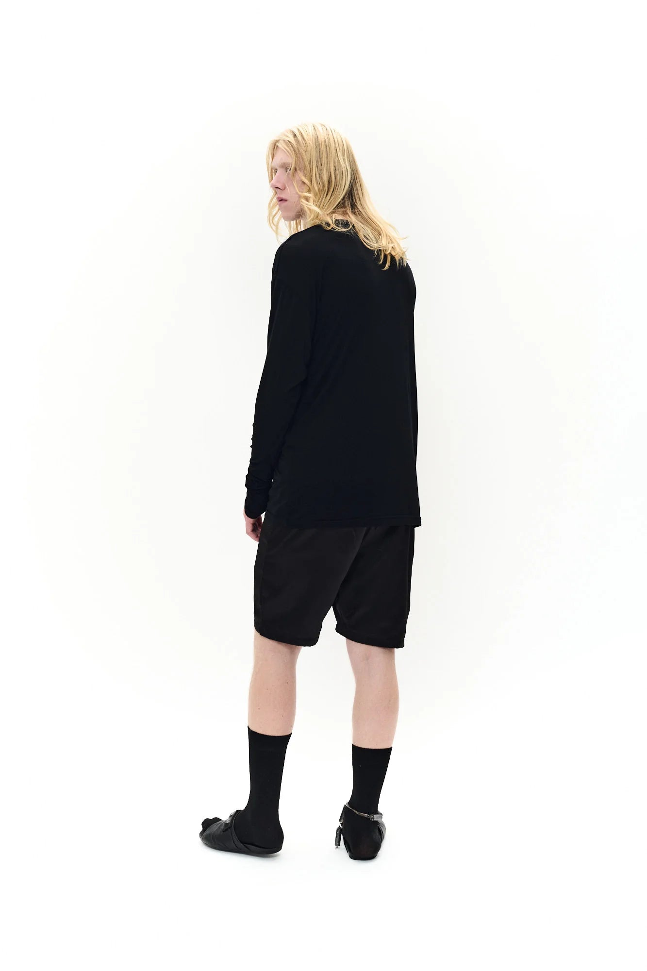 P.L.N. LONG SLEEVE SHIRT WITH PANEL