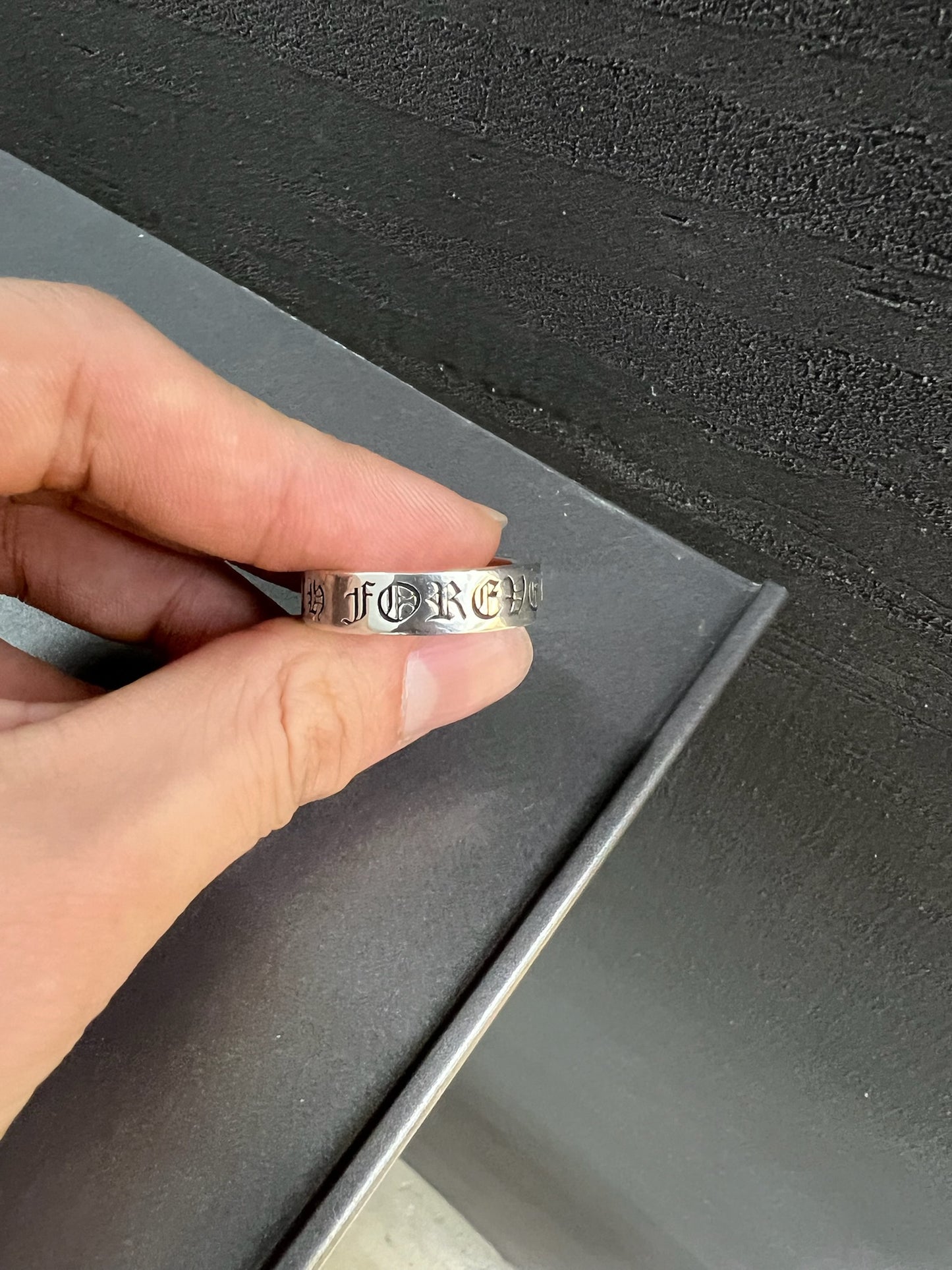 Chrome Hearts forever ring