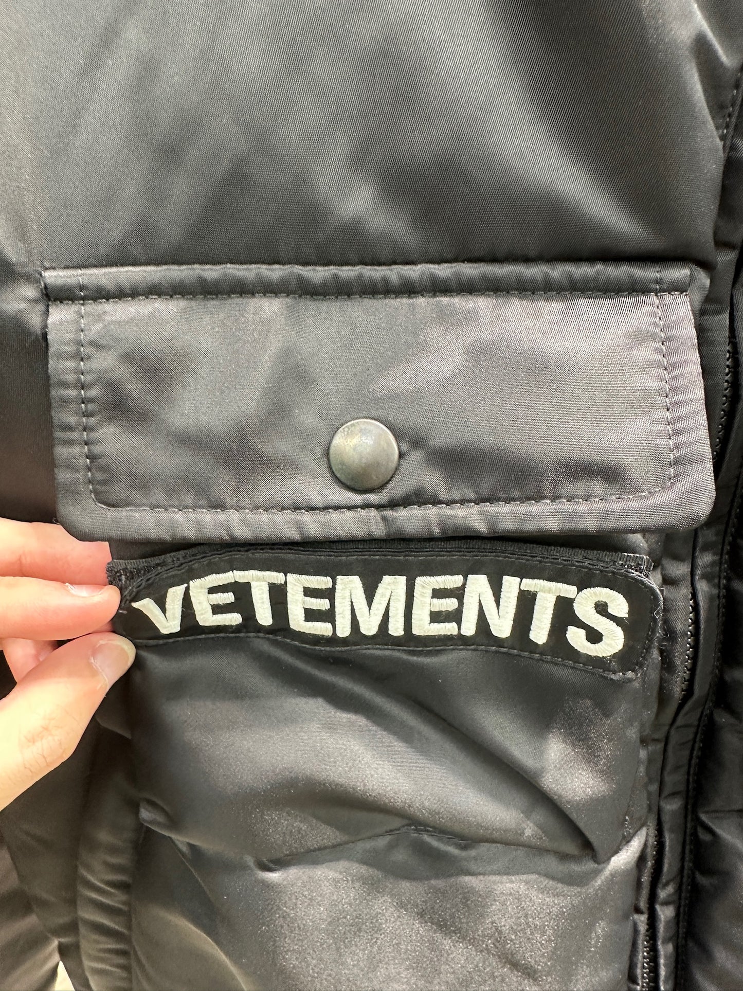 Vetements Reversible Bomber Jacket