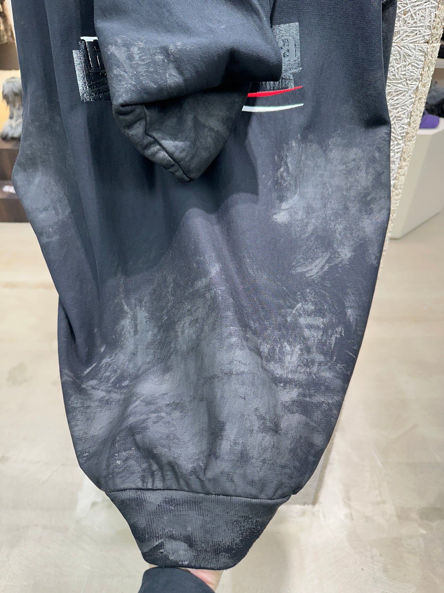 Balenciaga Taped Political Zip-up Jacket
