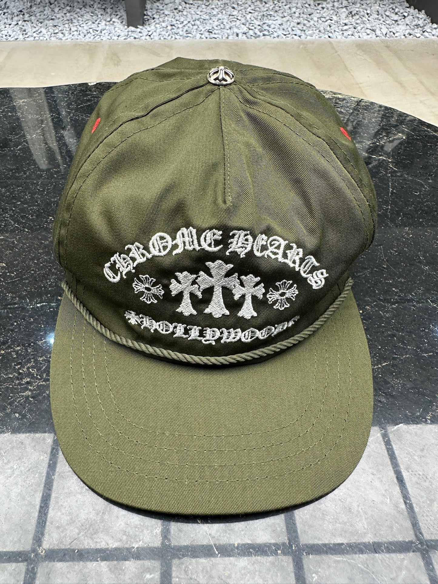 Chrome Hearts Triple-cross cap