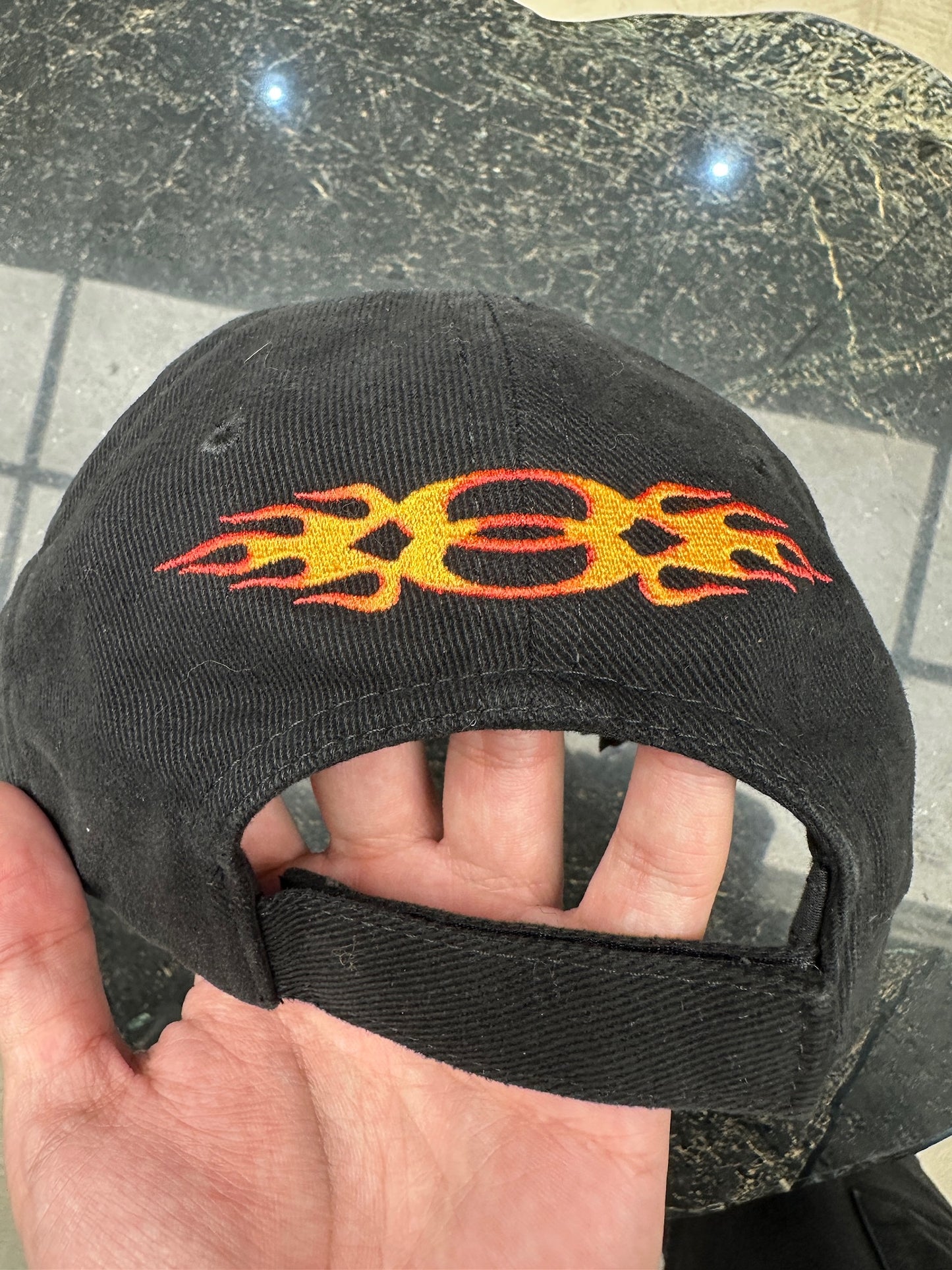 Balenciaga Burning Unity Logo Cap