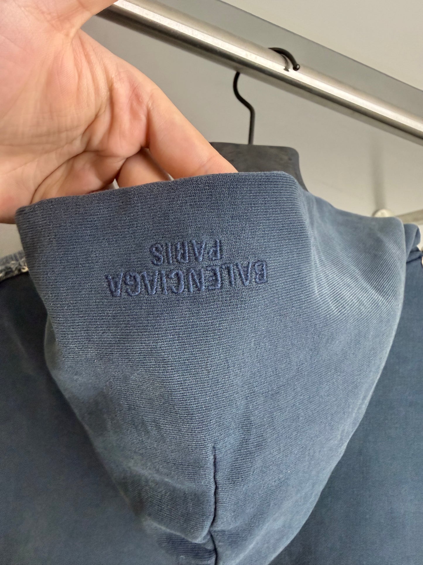 Balenciaga Hooded Button-Up Jacket