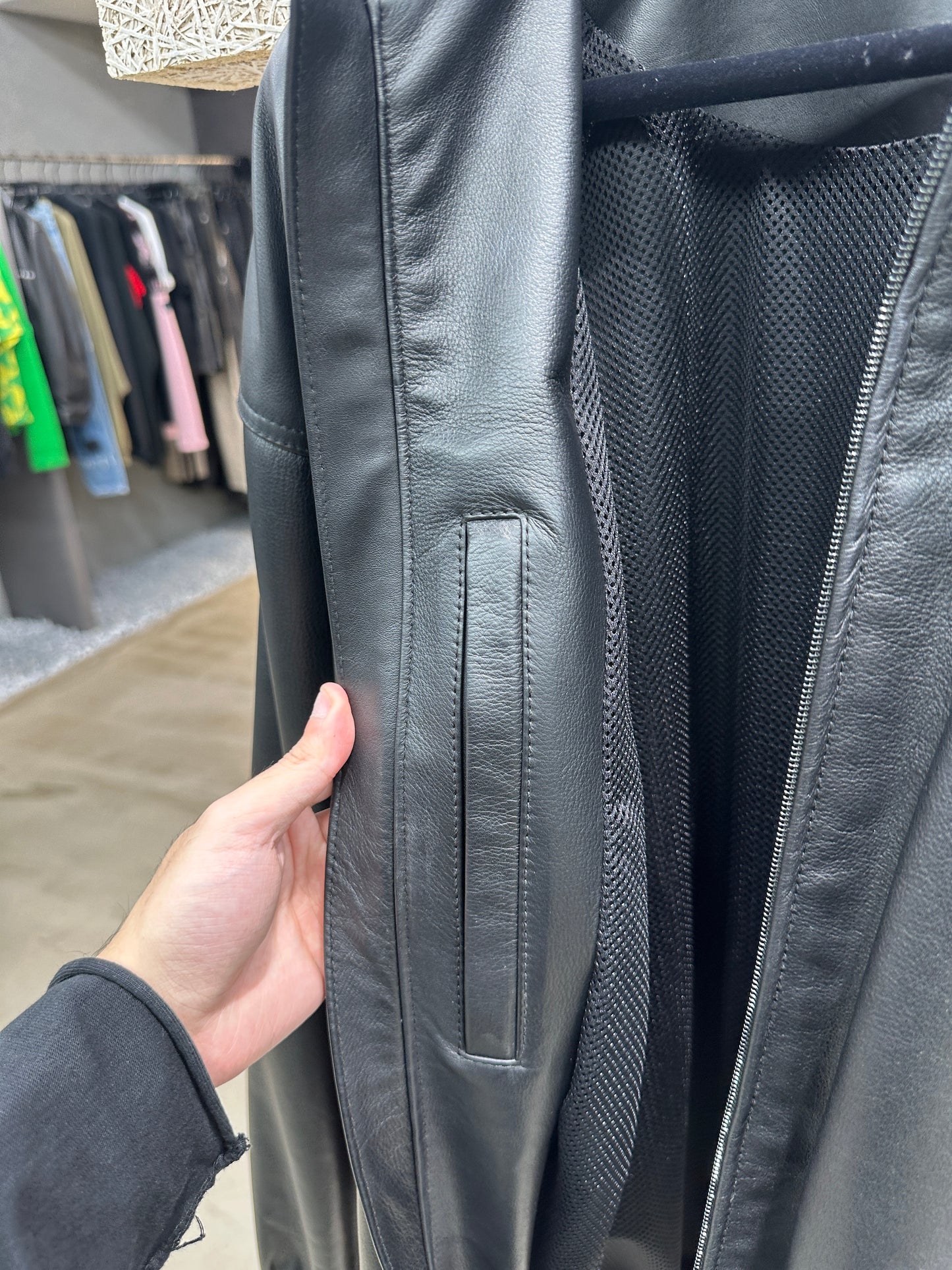 Balenciaga 3b Leather Jacket