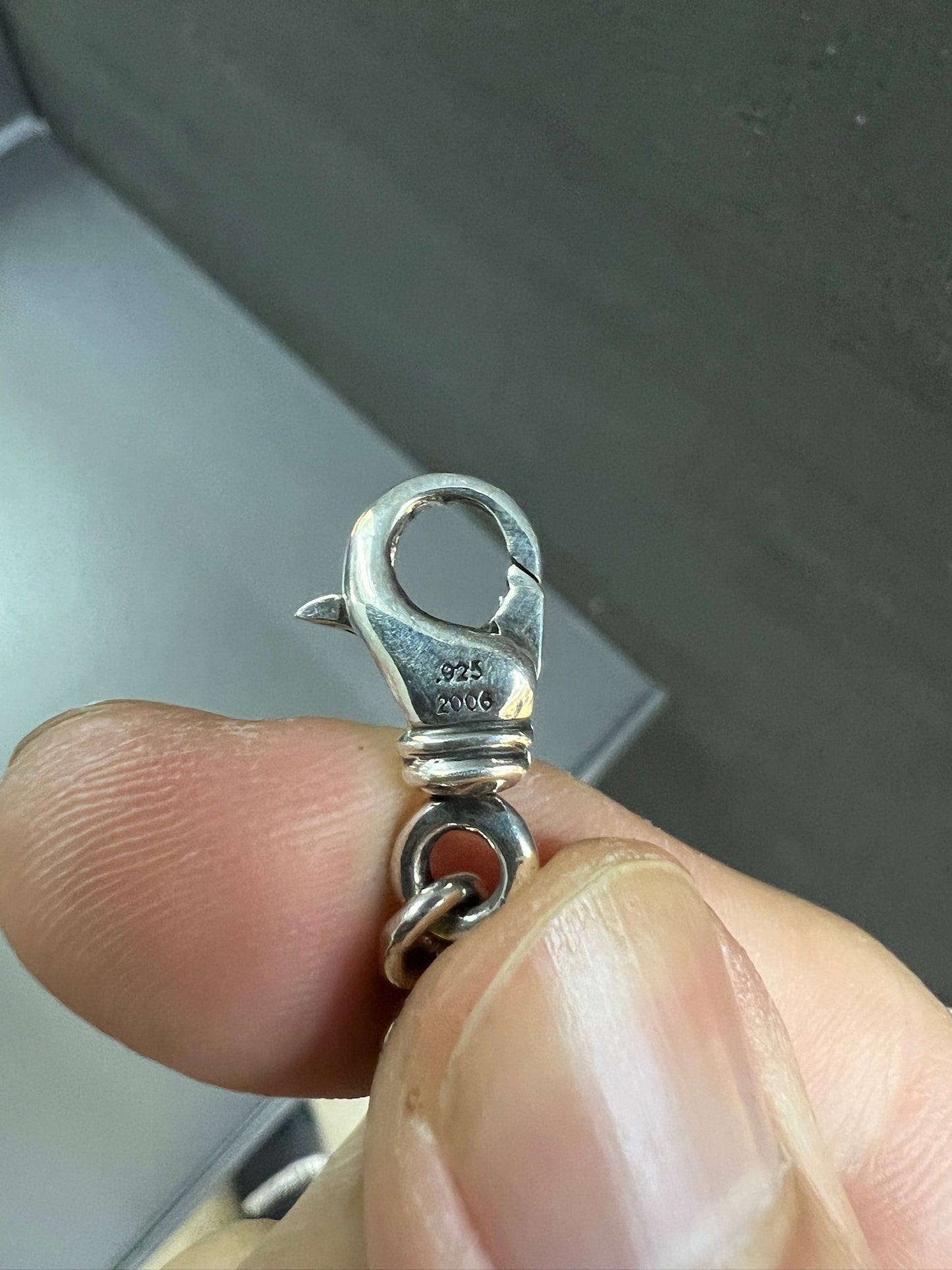 Chrome Hearts tiny cross bracelet