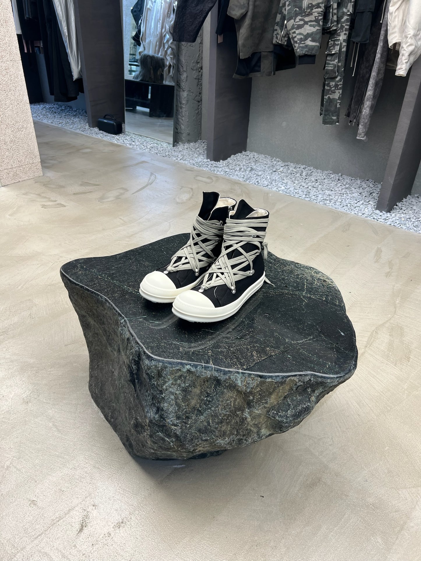 Rick Owens DRKSHDW Megalace Sneaks