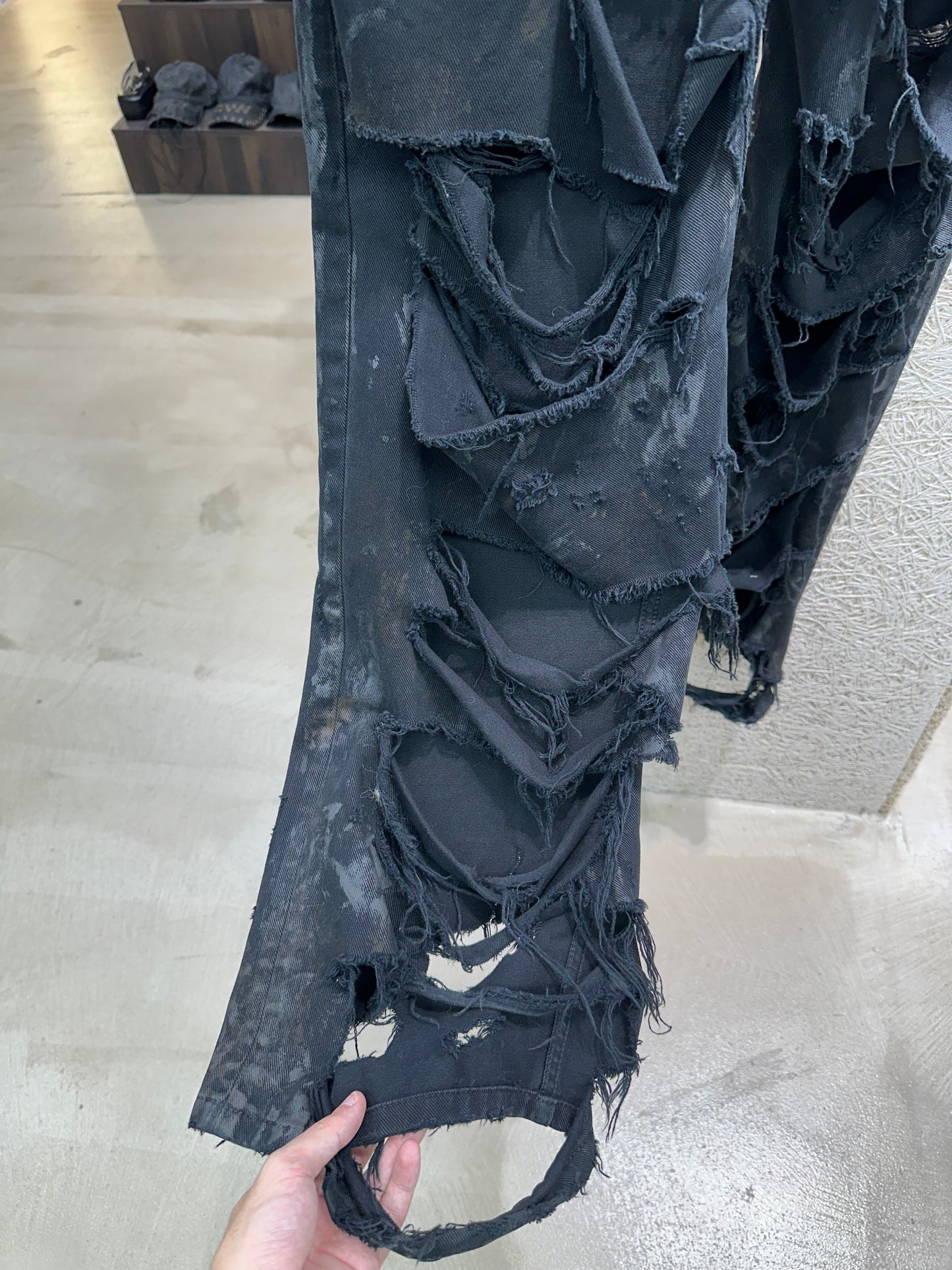 Balenciaga Super Destroyed Jeans