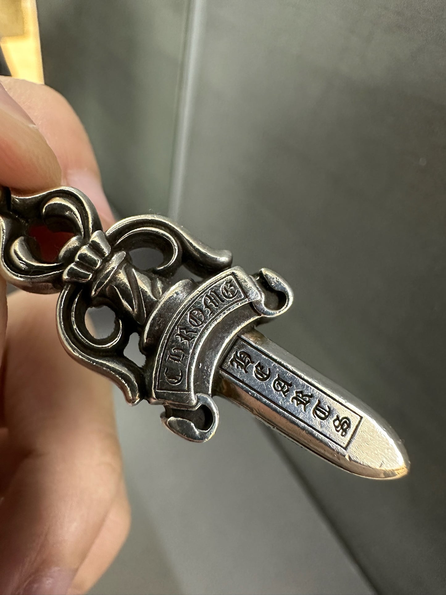 Chrome Hearts Double Dagger Pendant