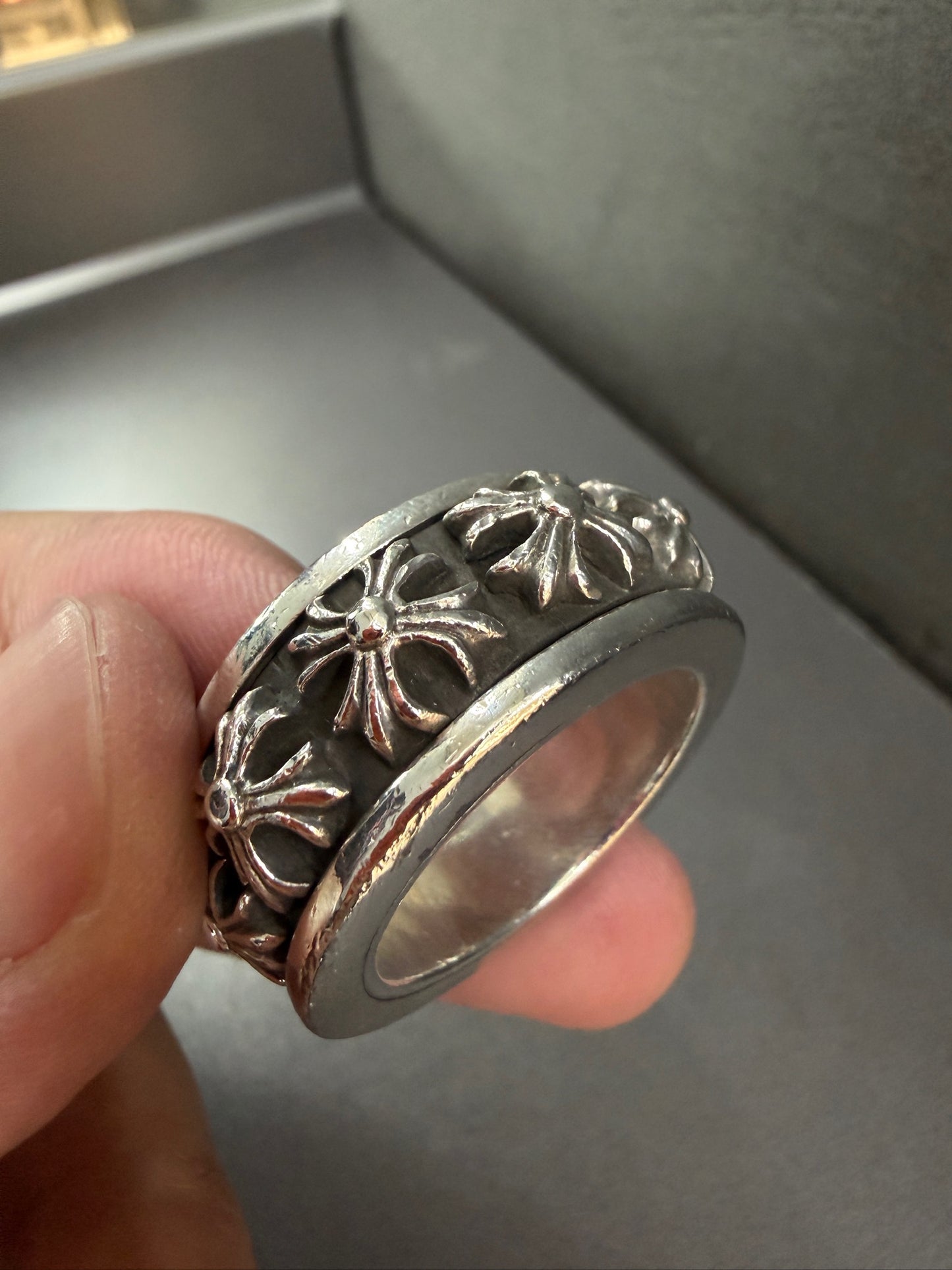 Chrome Hearts Spinner Ring