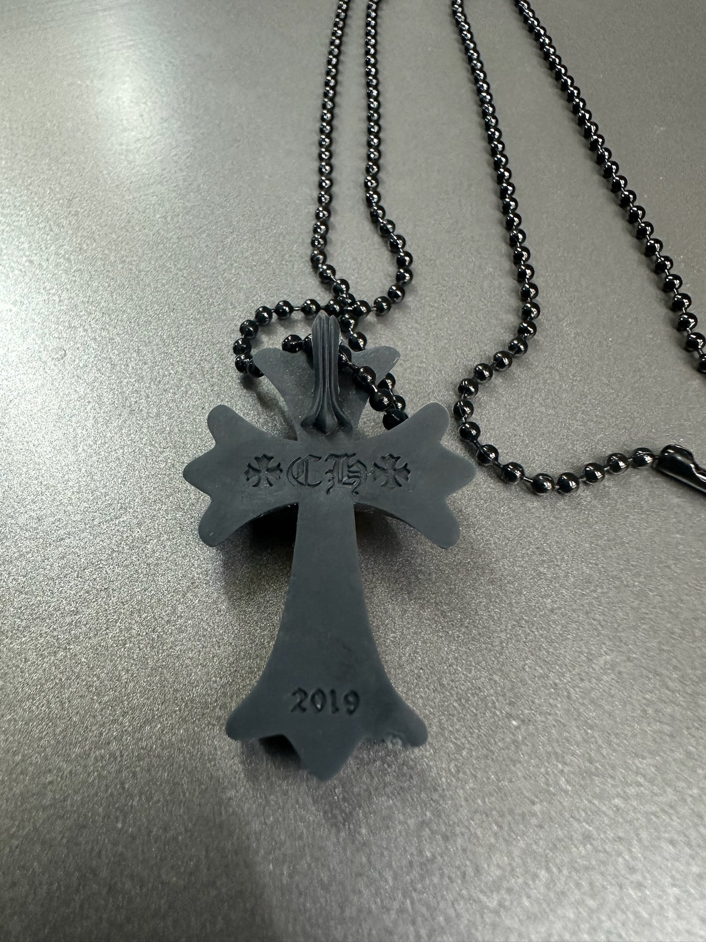 Chrome Hearts Silicone Cross Necklace