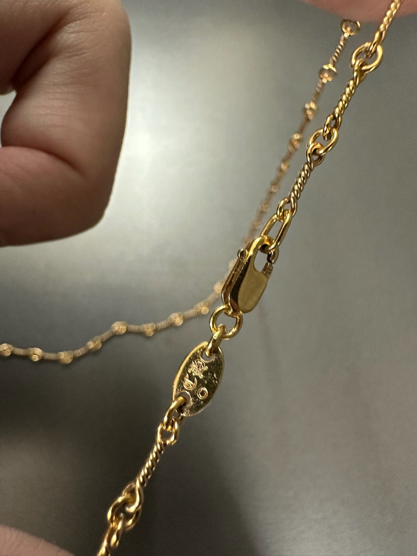 Chrome Hearts 22k Twist chain