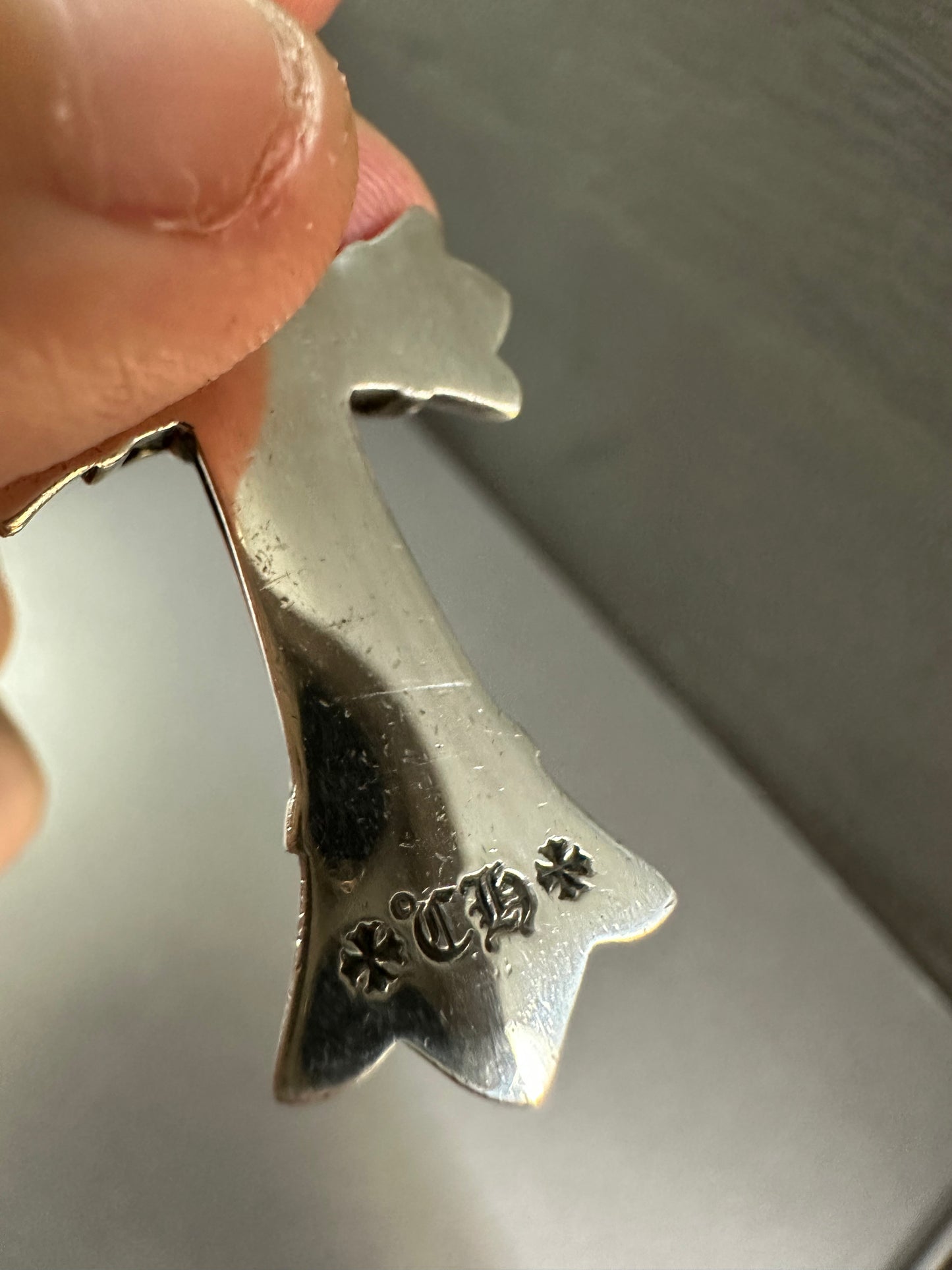 Chrome Hearts Double Cross Pendant