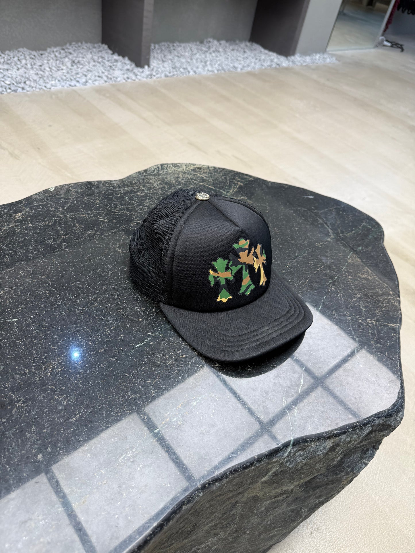 Chrome Hearts Camo cross cap