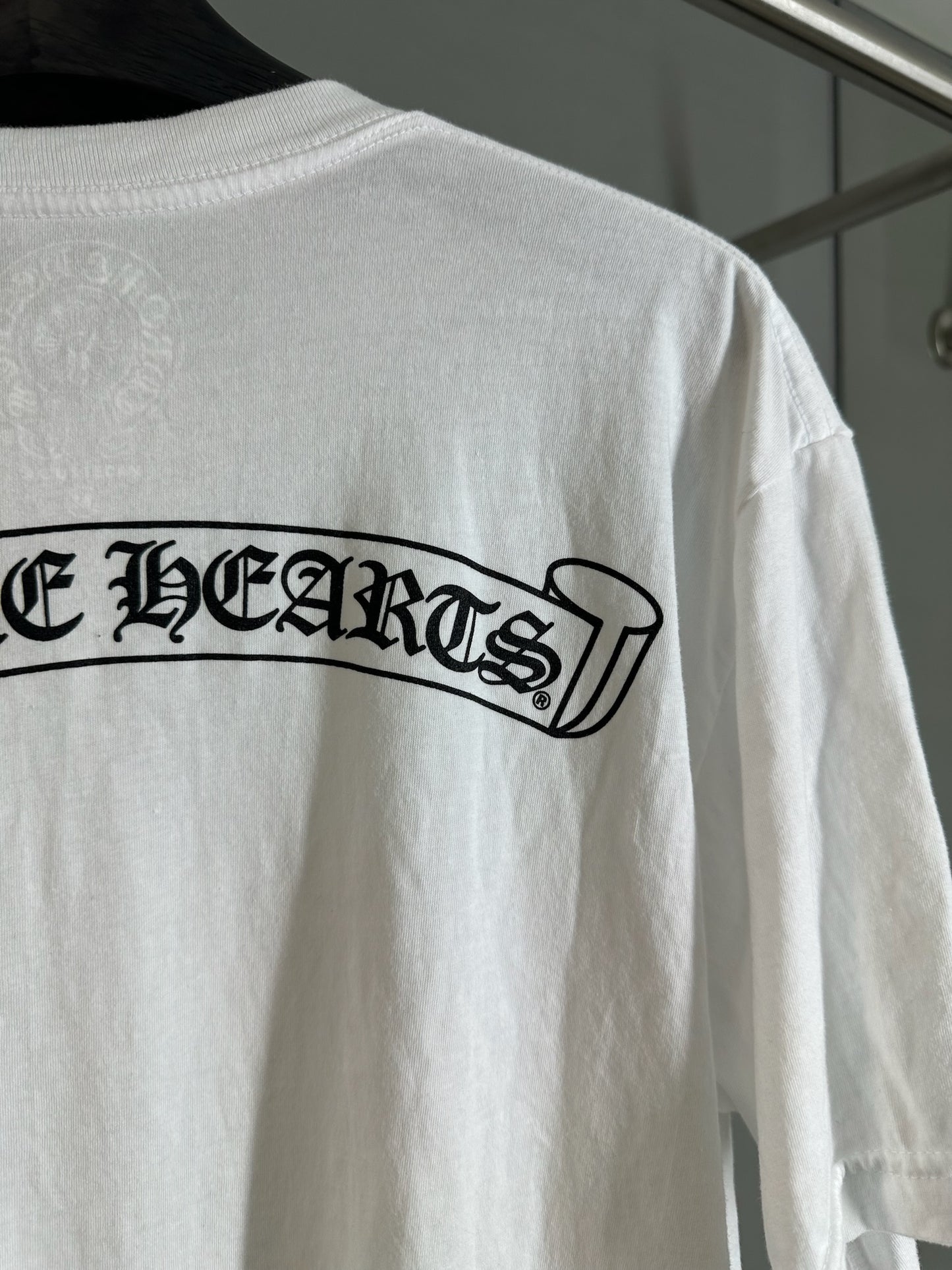 Chrome Hearts Scroll Logo Pocket T-Shirt