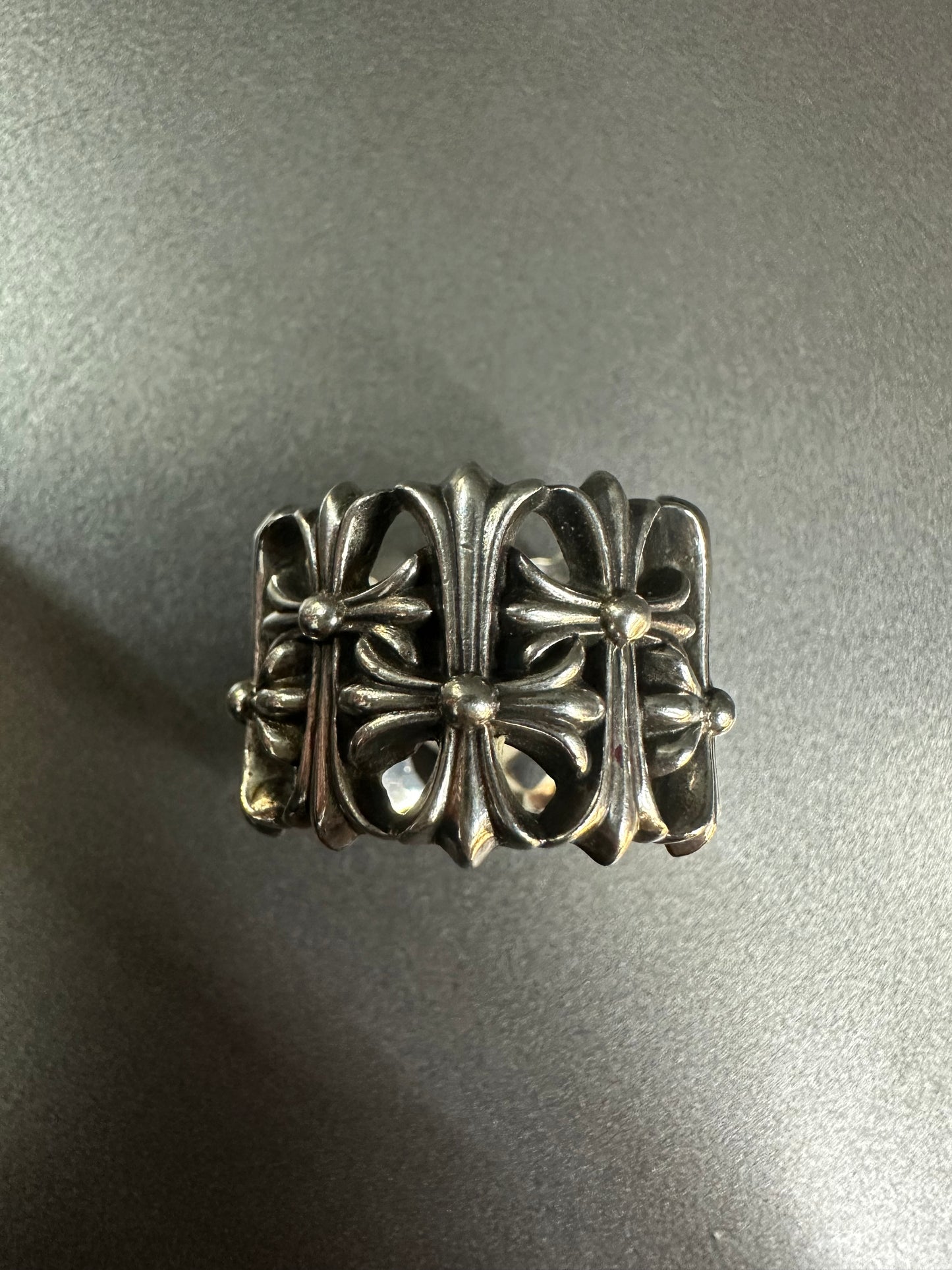 Chrome Hearts Cemetery Cross Ring