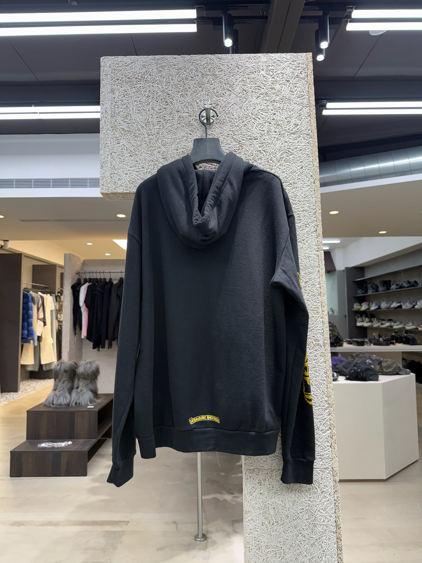 Chrome Hearts logo printed hoodie