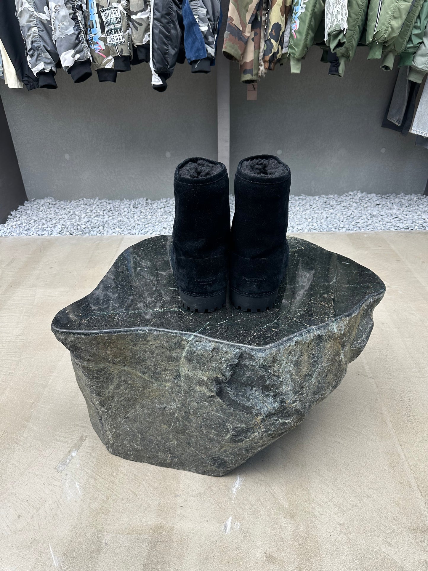 Balenciaga Alaska suede boots