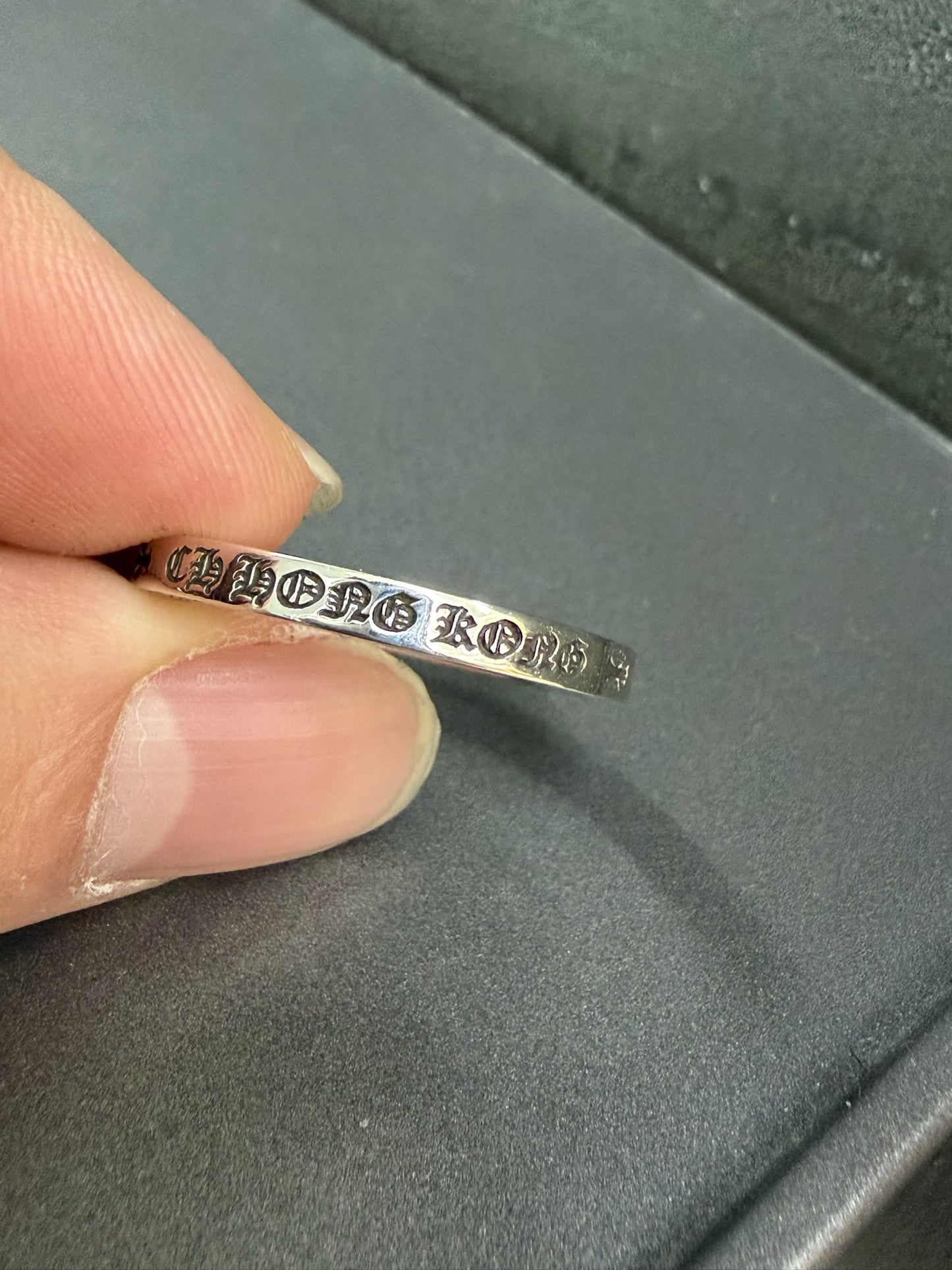 Chrome Hearts 3mm Spacer ‘Hong Kong’ Exclusive Ring