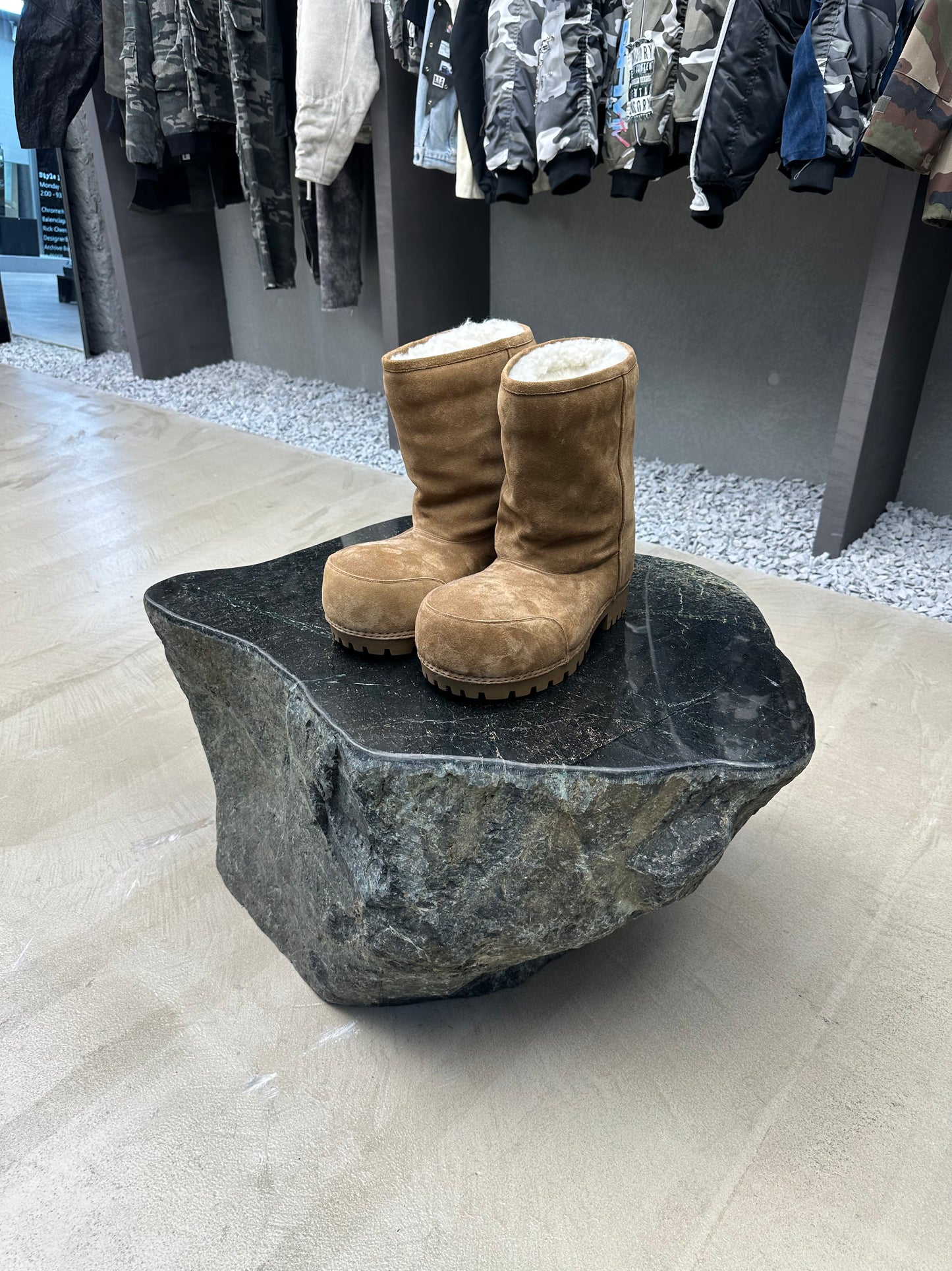 Balenciaga Alaska suede boots