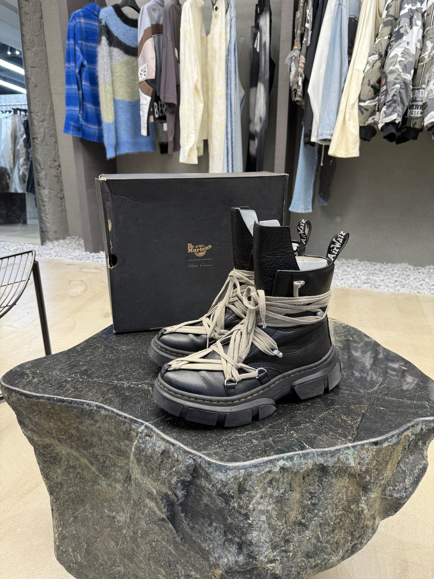Rick Owens Dr.Martens 1460 Megalace