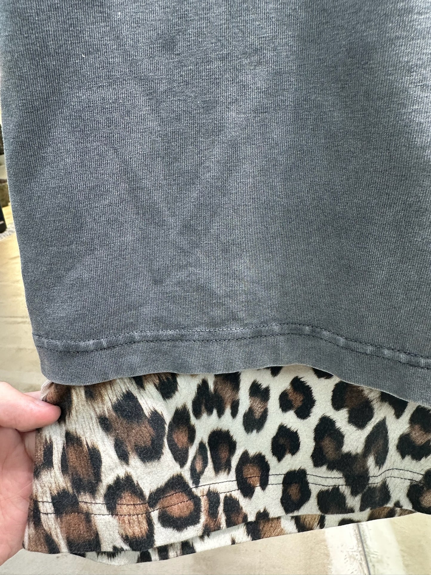 Balenciaga Loop Sports Icon Leopard T-shirt