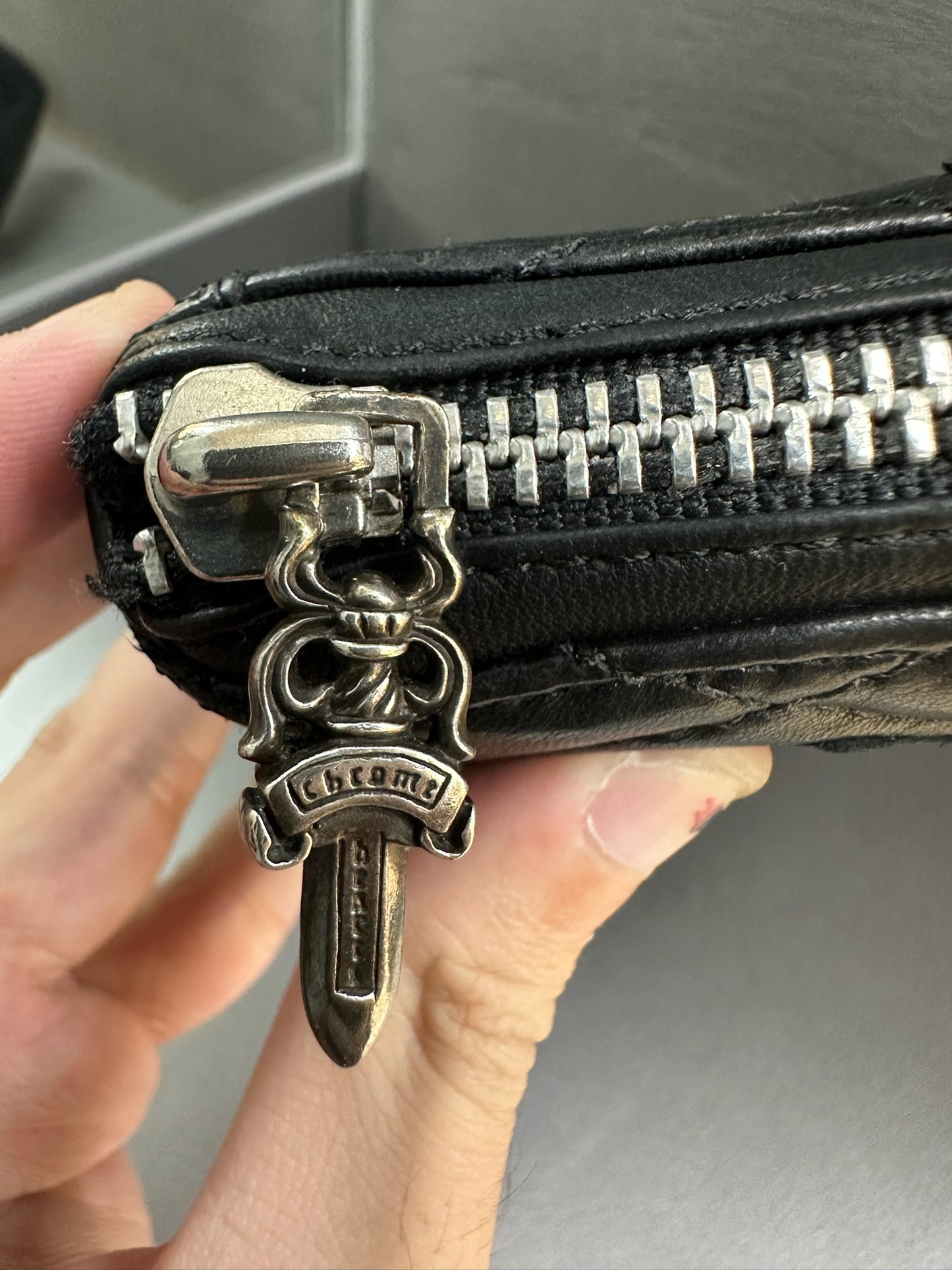 Chrome Hearts Leather Patch Wallet