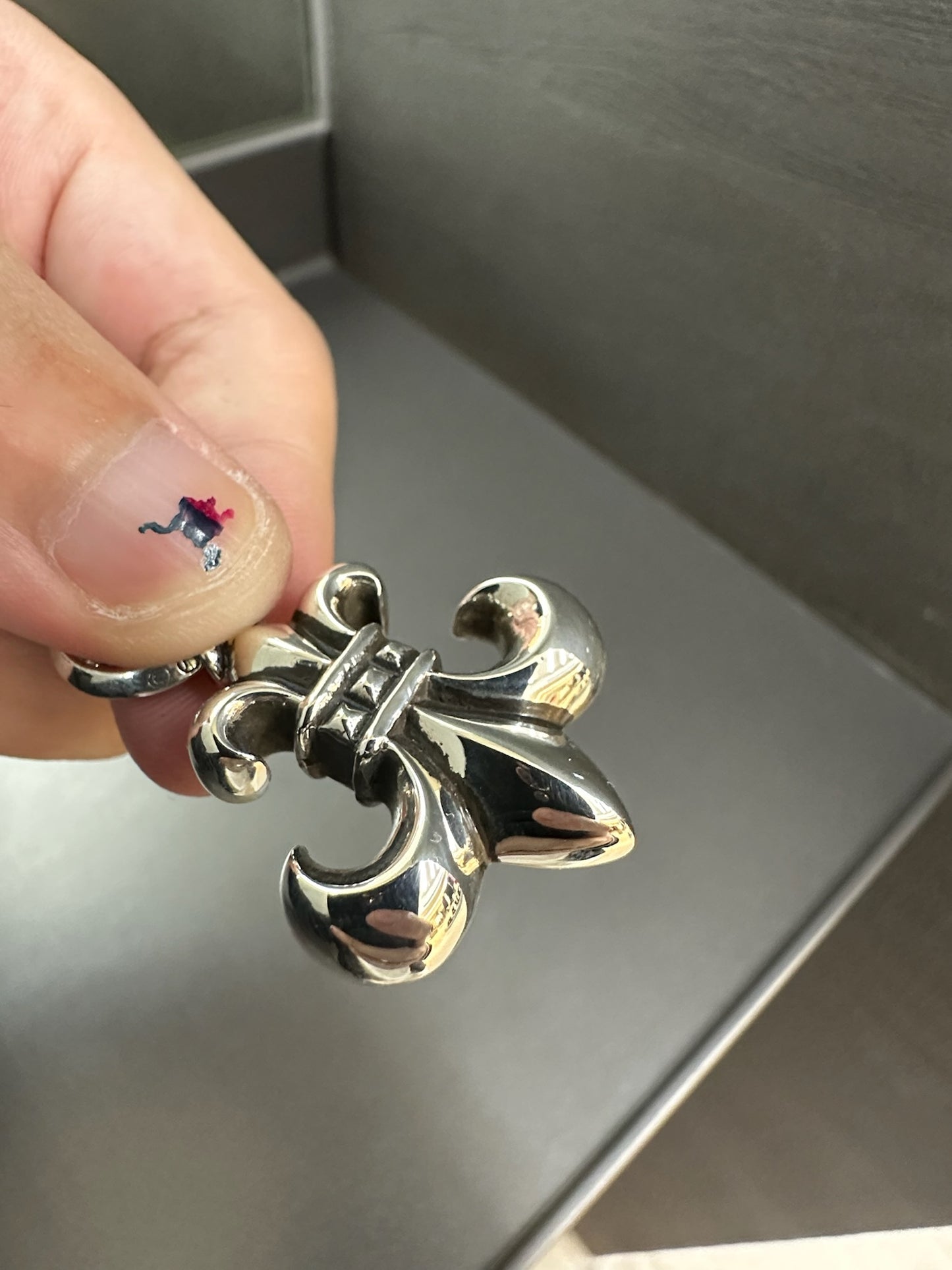 Chrome Hearts Fleur Pendant