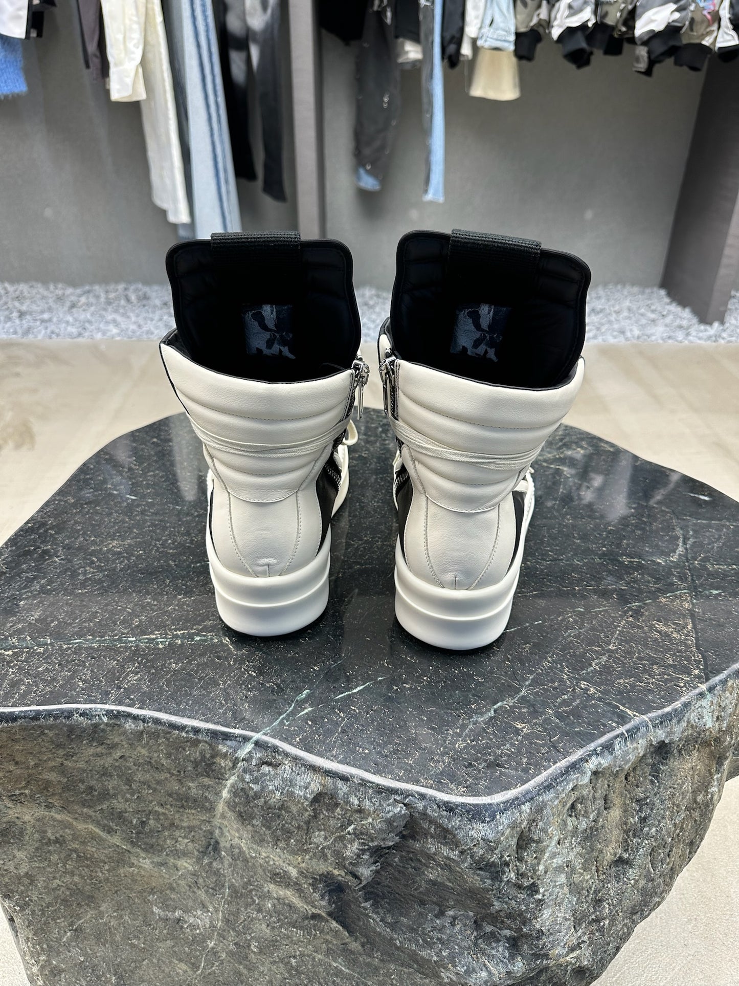 Rick Owens Mega Bumper Geobasket Sneakers