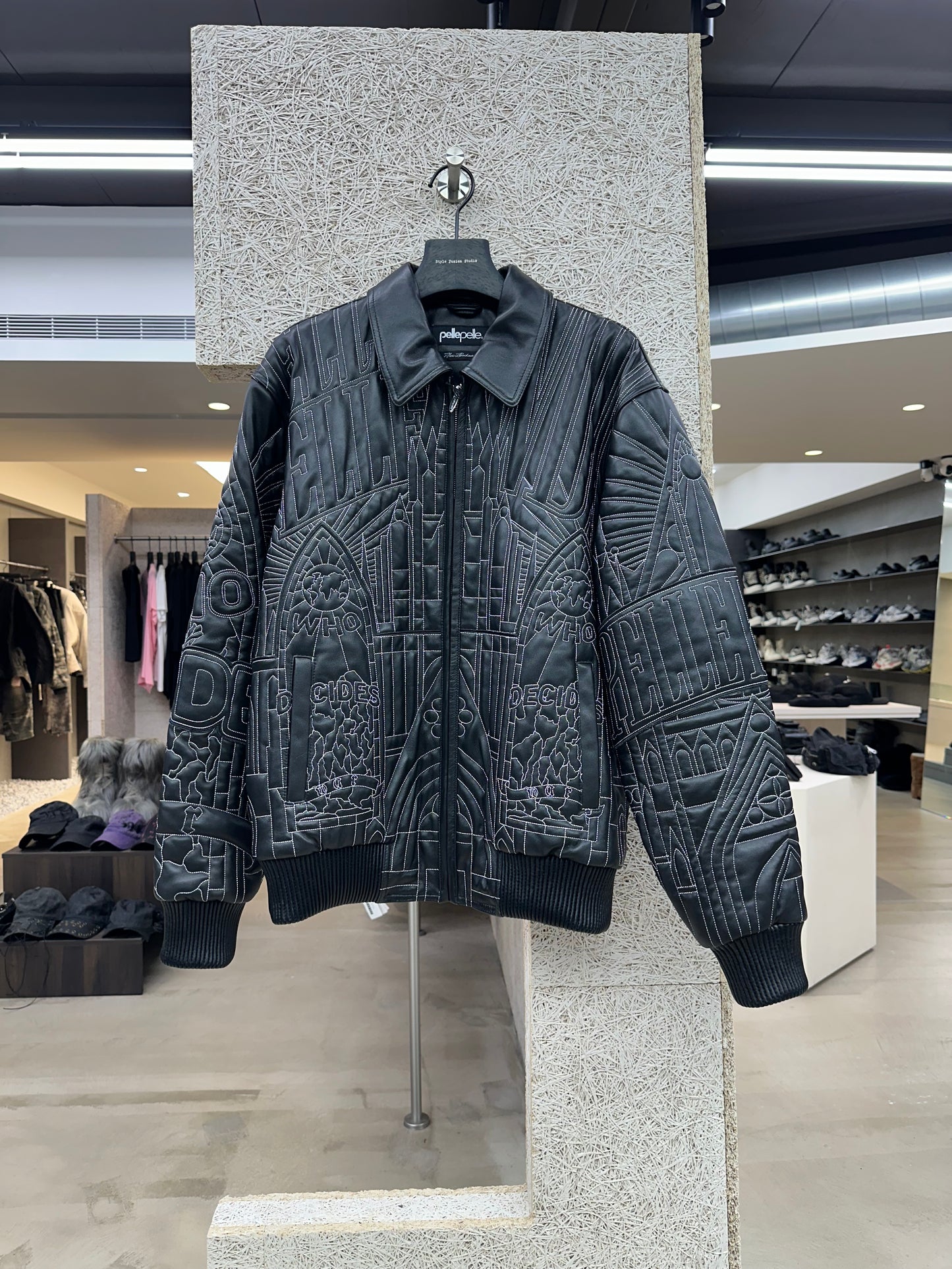Pellepelle wdw Cathedral Leather Jacket