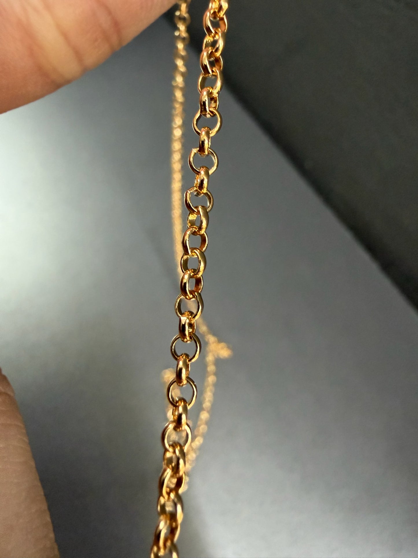 Chrome Hearts 22K Roll Chain