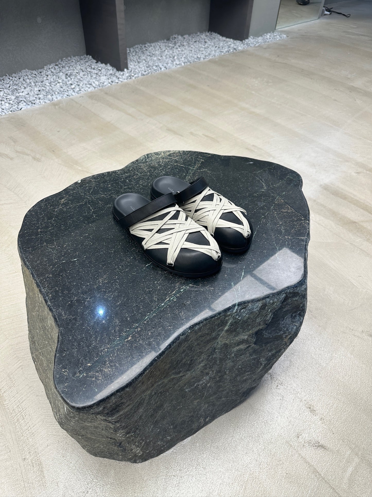 Rick Owens Megalaced Mule Granola