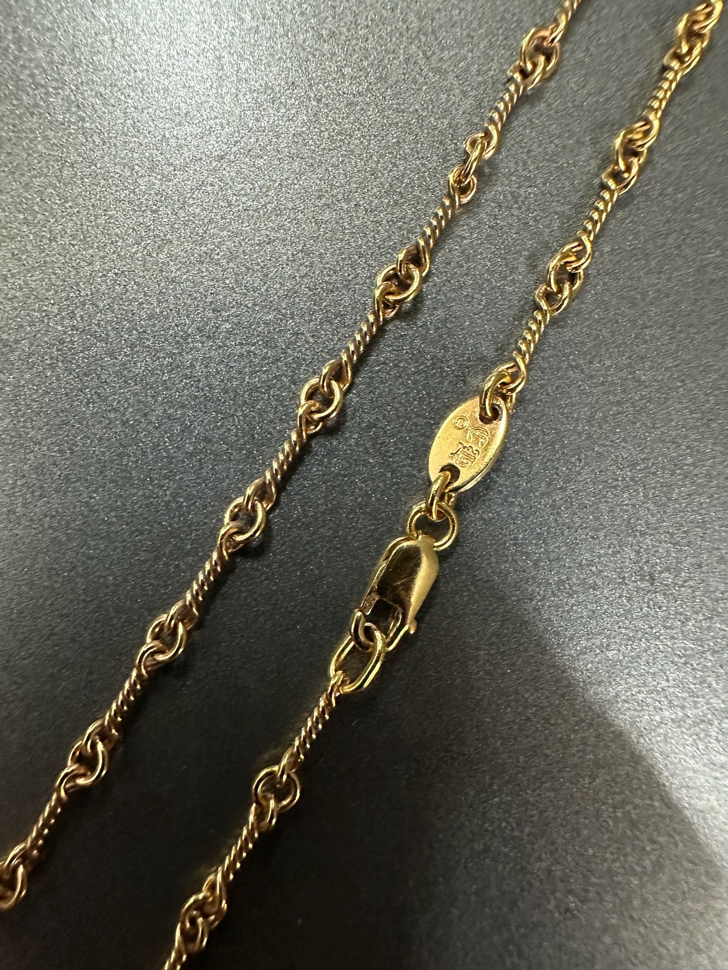 Chrome Hearts 22k Twist chain