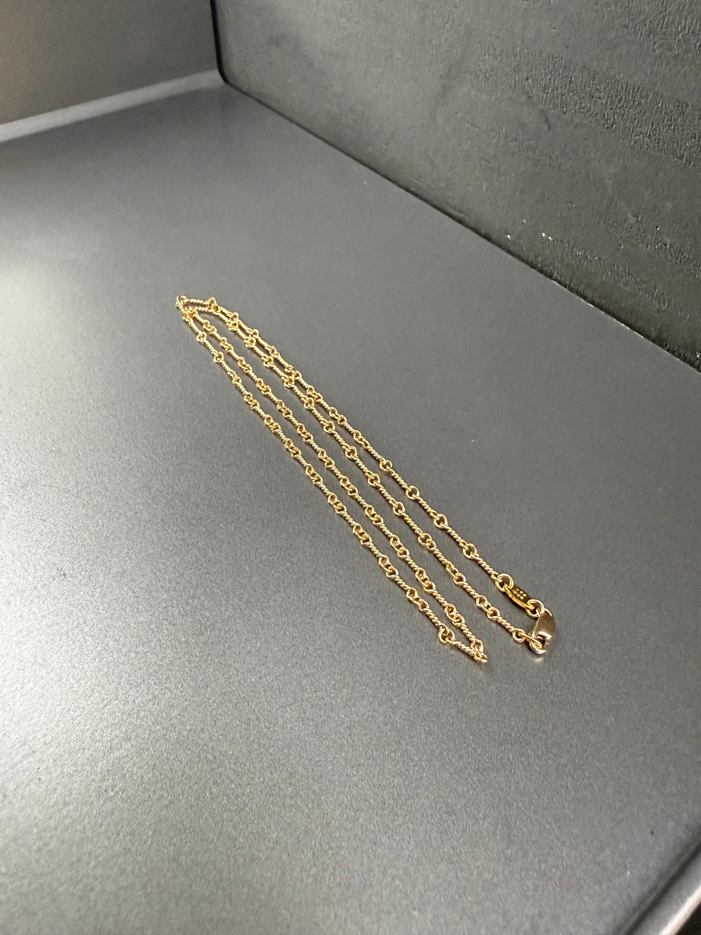 Chrome Hearts 22k Twist chain