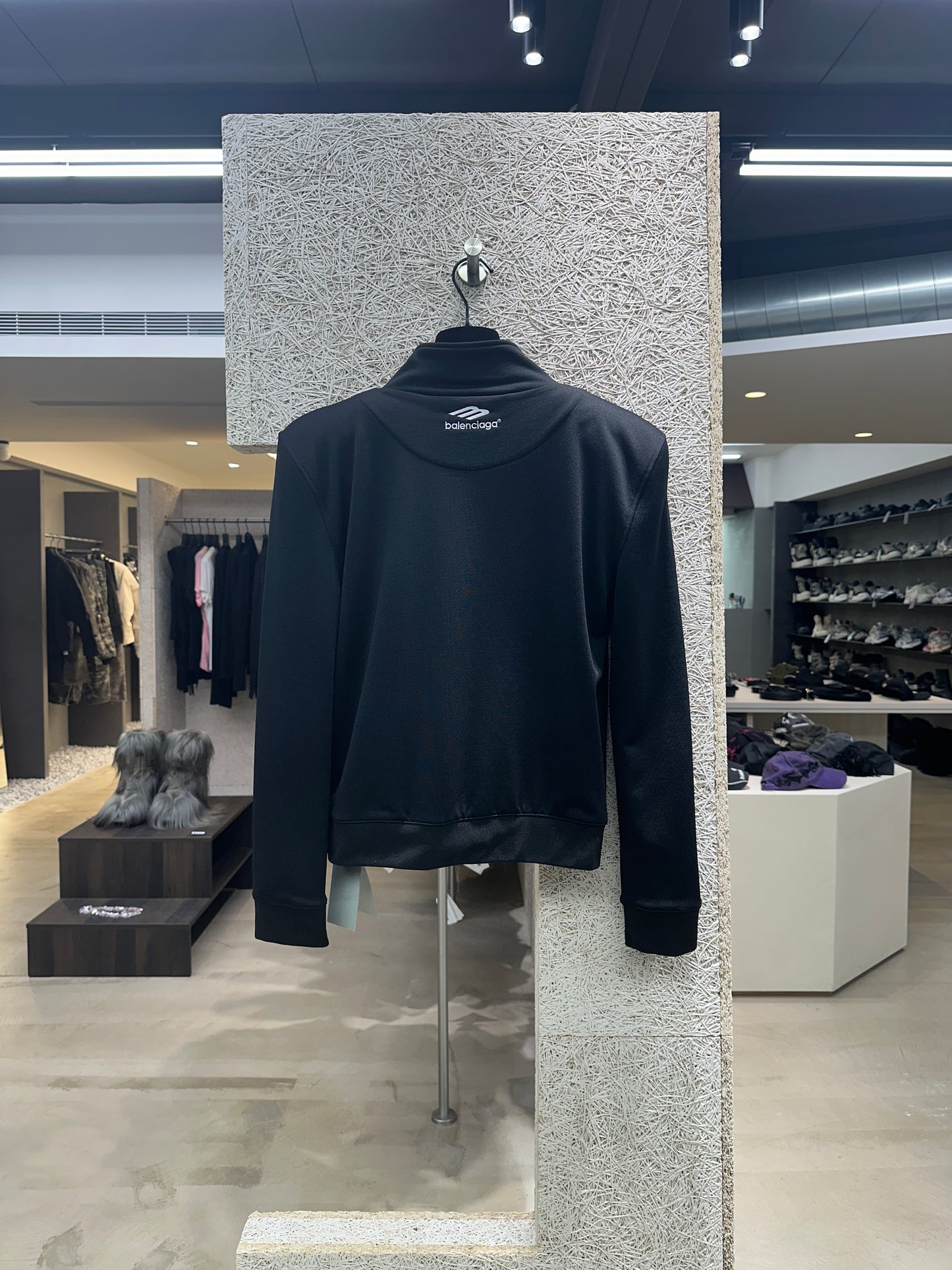 Balenciaga 3b Padded Zip-up Jacket