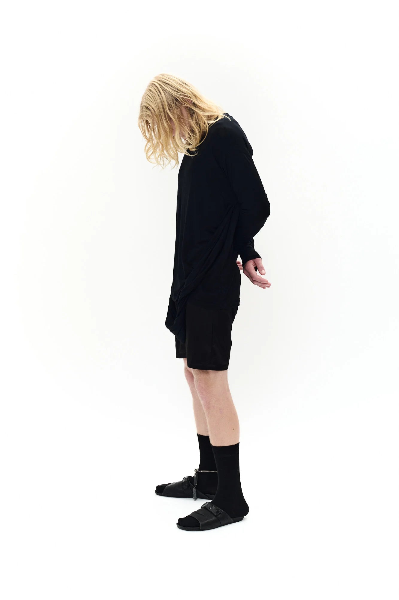 P.L.N. LONG SLEEVE SHIRT WITH PANEL