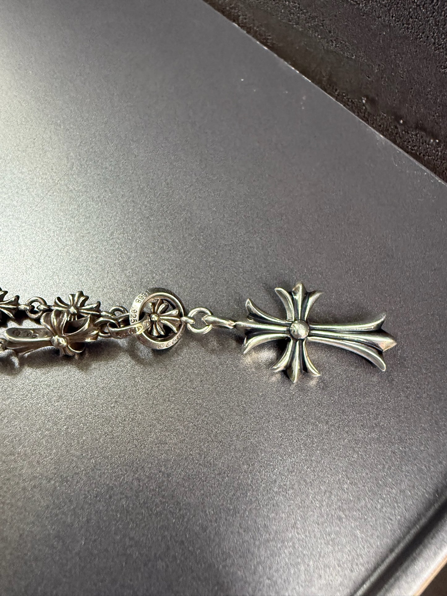 Chrome Hearts Tiny E Choke Chain Necklace