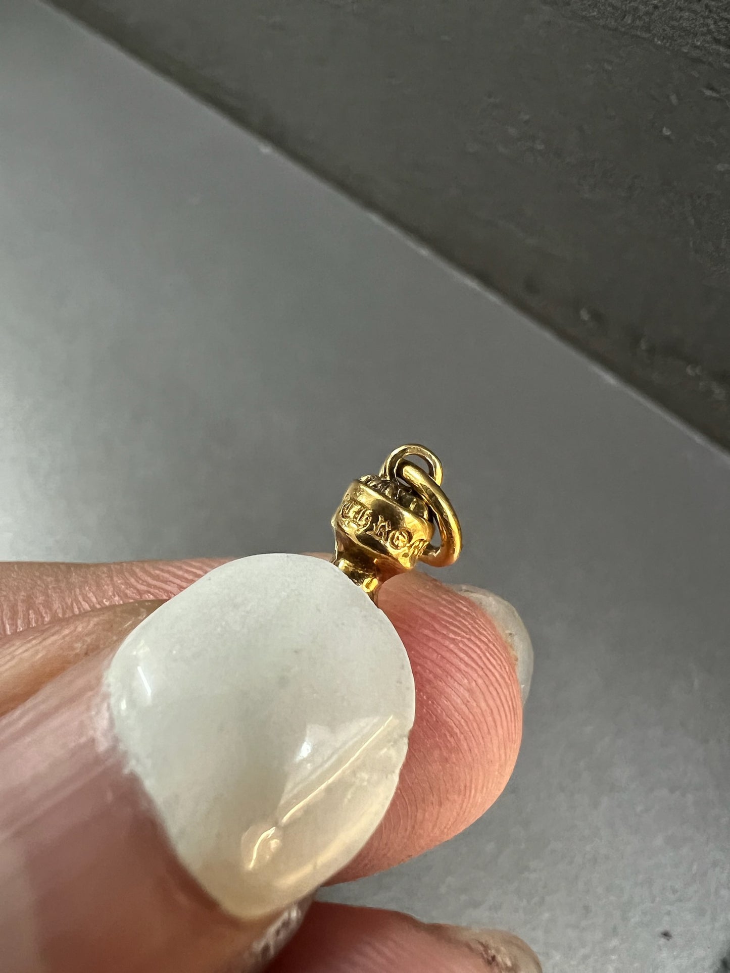 Chrome Hearts 22k tiny spike pendant