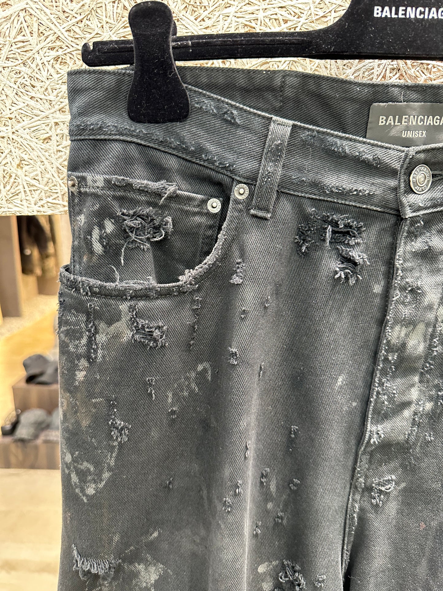 Balenciaga Super Destroyed Jeans