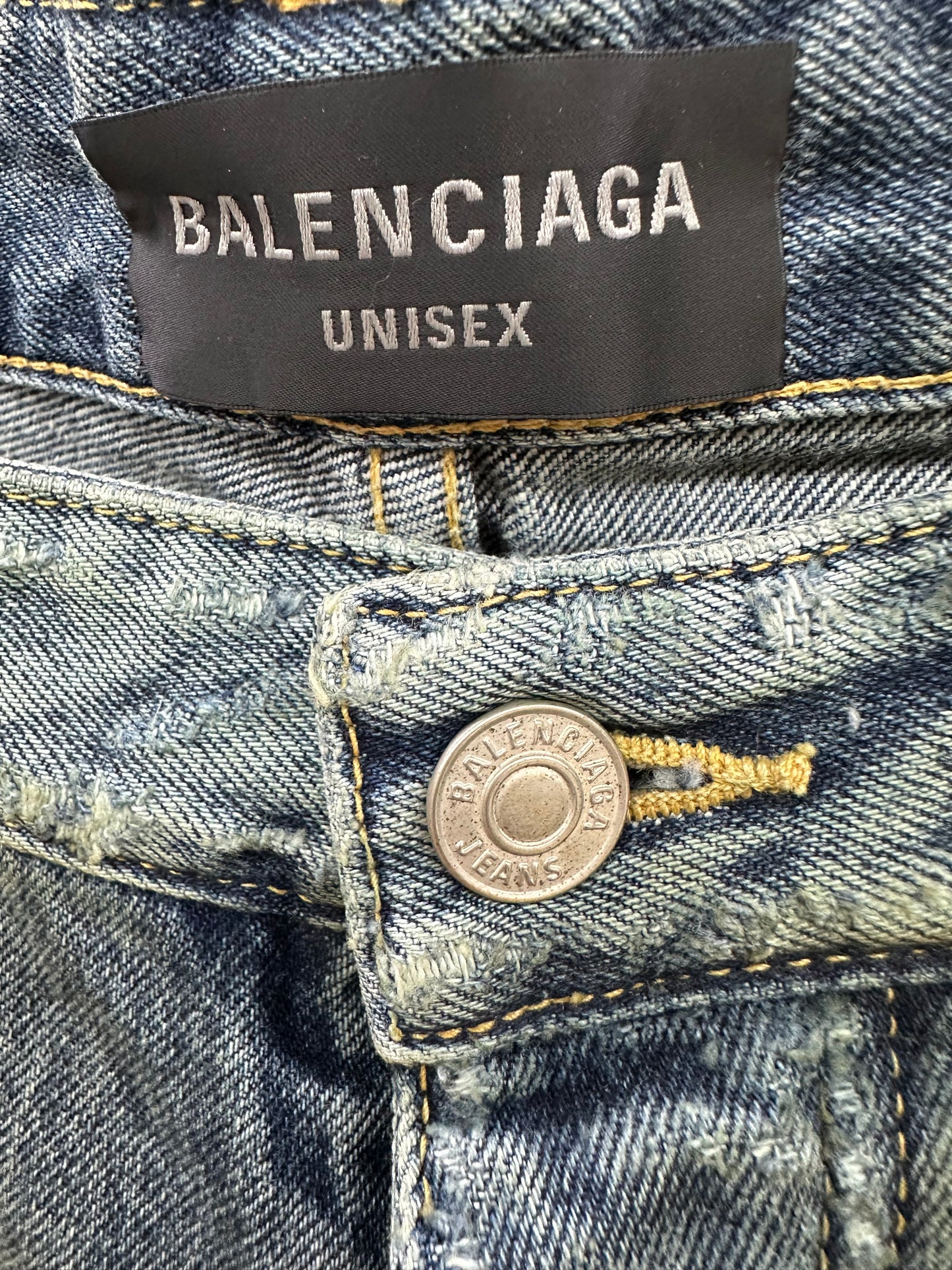 Balenciaga Super Destroyed Jeans