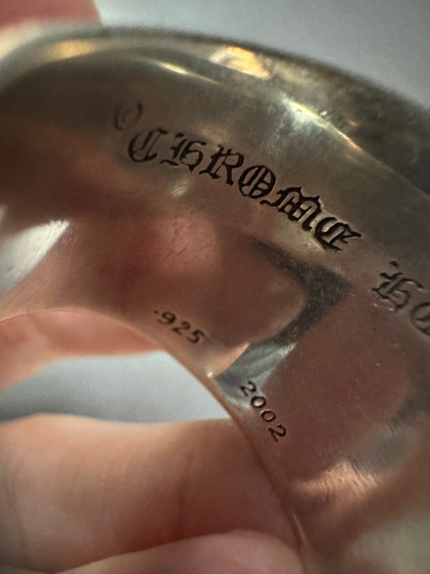 Chrome Hearts Classic Oval Star Ring